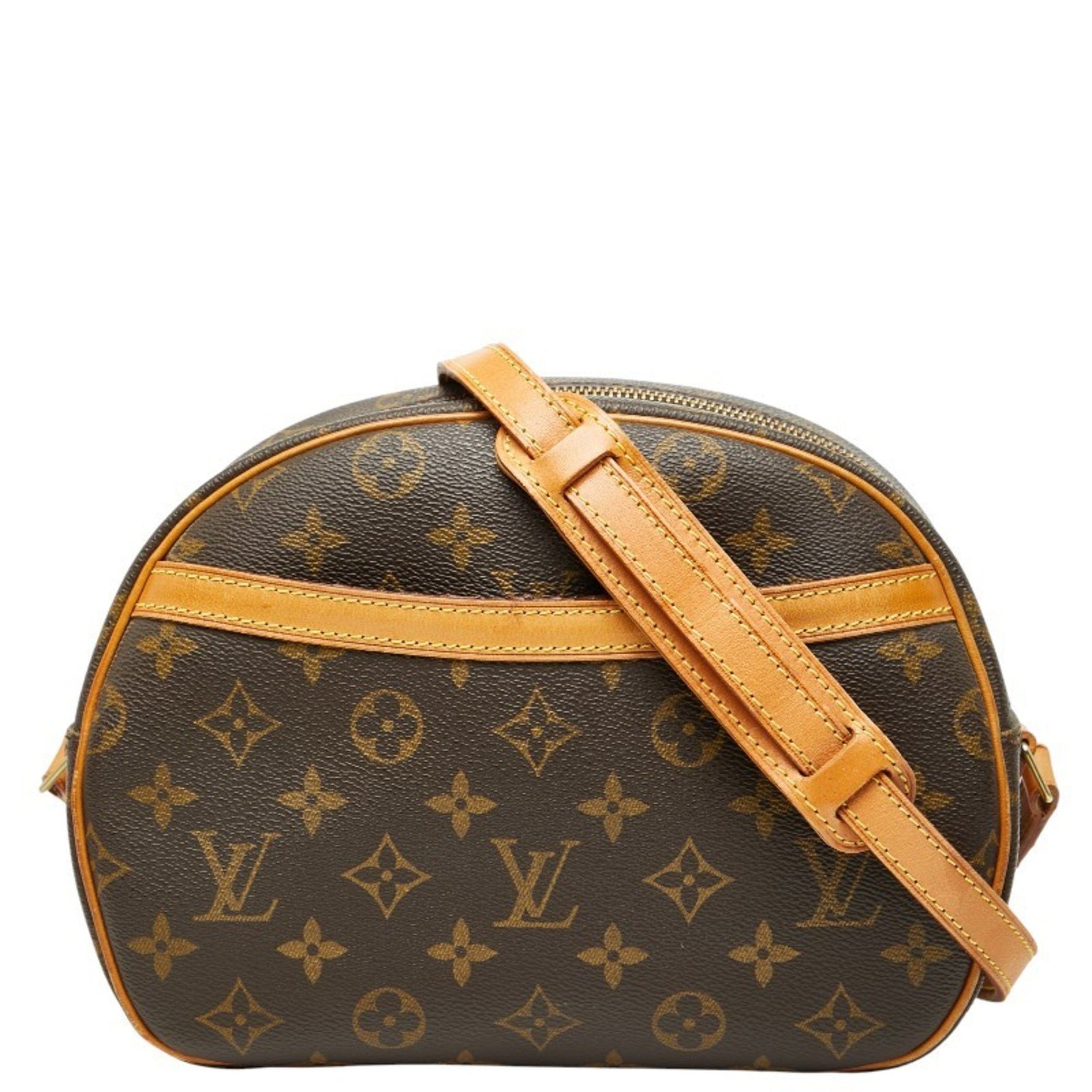 Louis Vuitton Monogram Blois Crossbody Shoulder Bag Leather LOUIS VUITTON