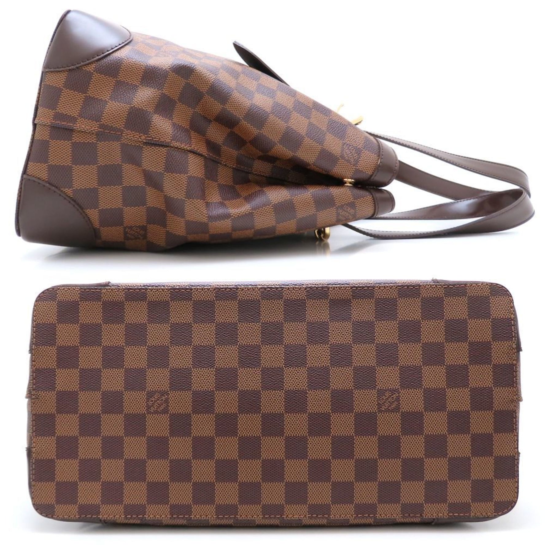 Louis Vuitton Damier Hampstead MM Tote Bag Ebene