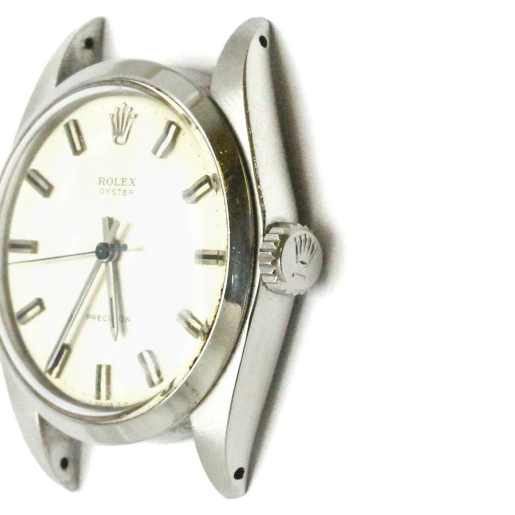 ROLEX Oyster Precision 6426 Stainless Steel Watch Head Only Vintage