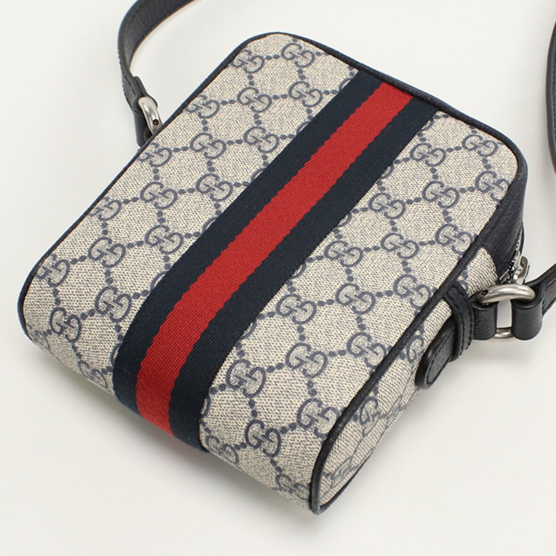 GUCCI Ophidia Mini Messenger Bag, Blue