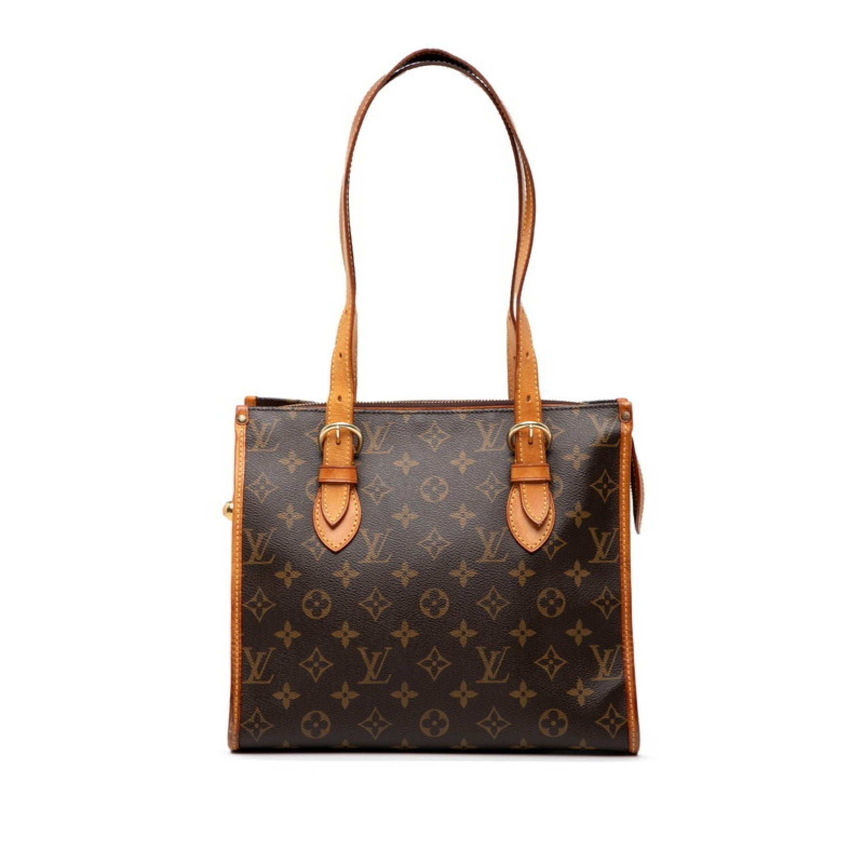 Louis Vuitton Monogram Popincourt Au Shoulder Bag Tote PVC Leather LOUIS VUITTON