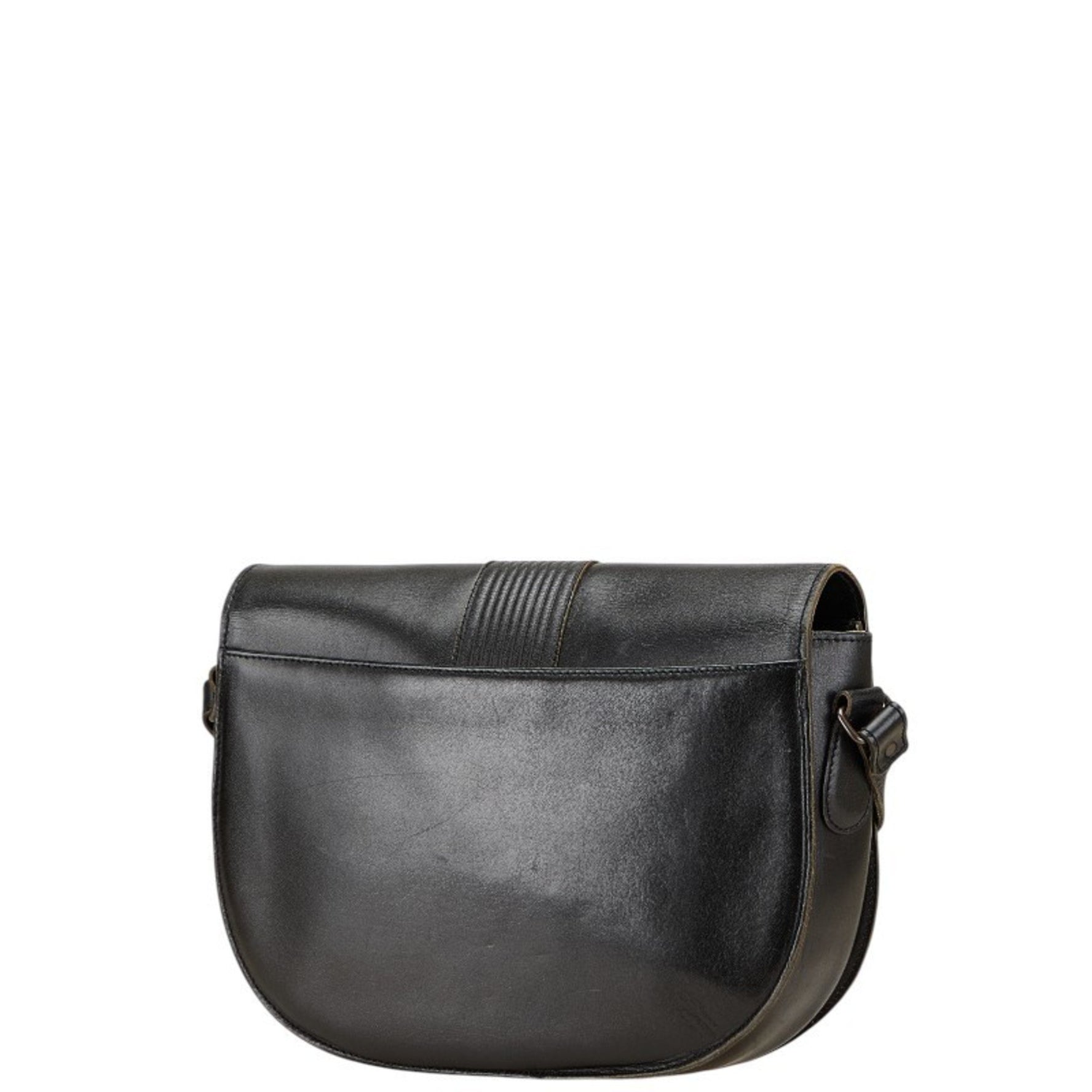 Saint Laurent YSL Cassandra Shoulder Bag in Leather