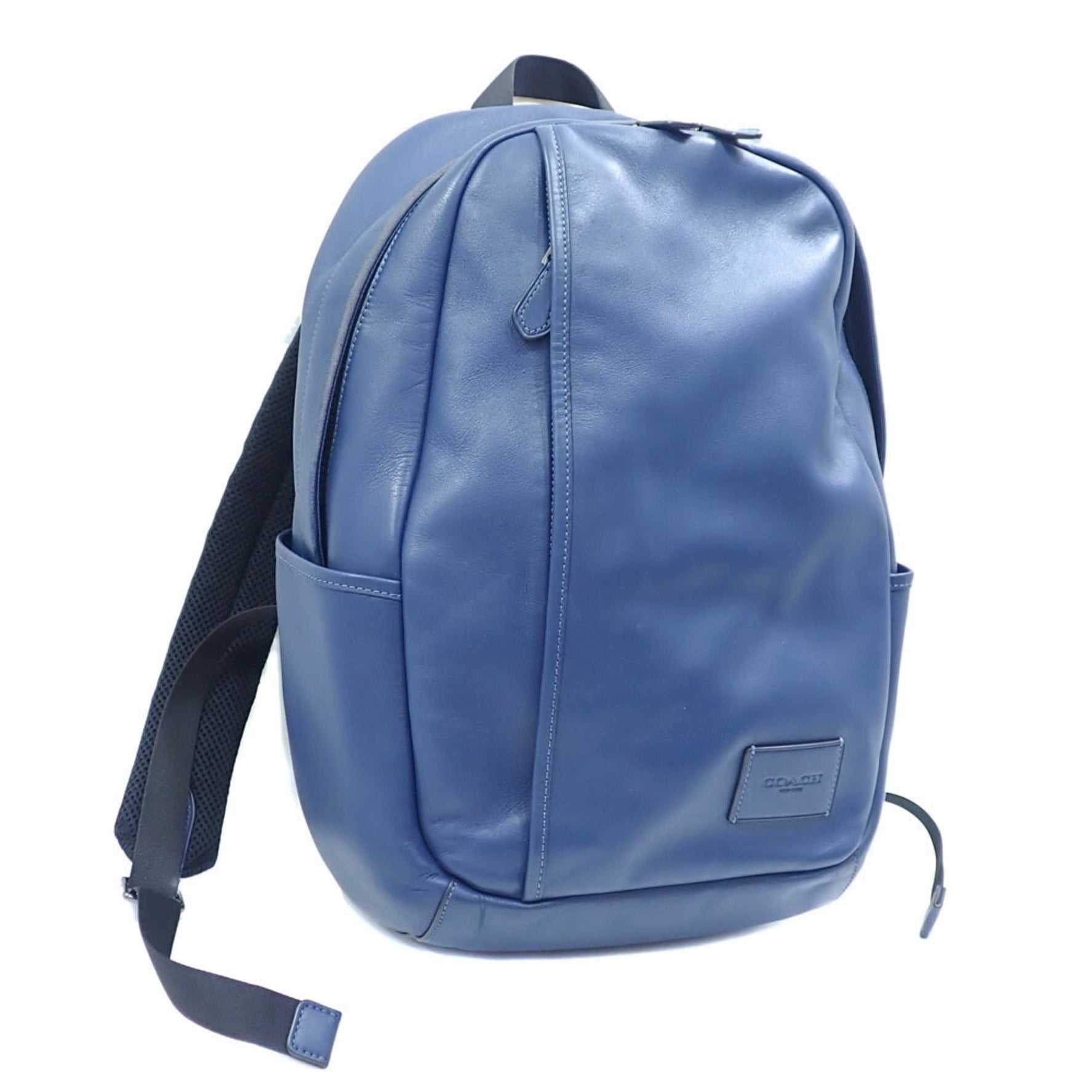 Coach Rucksack Edge Backpack Smooth Calf Leather Canvas