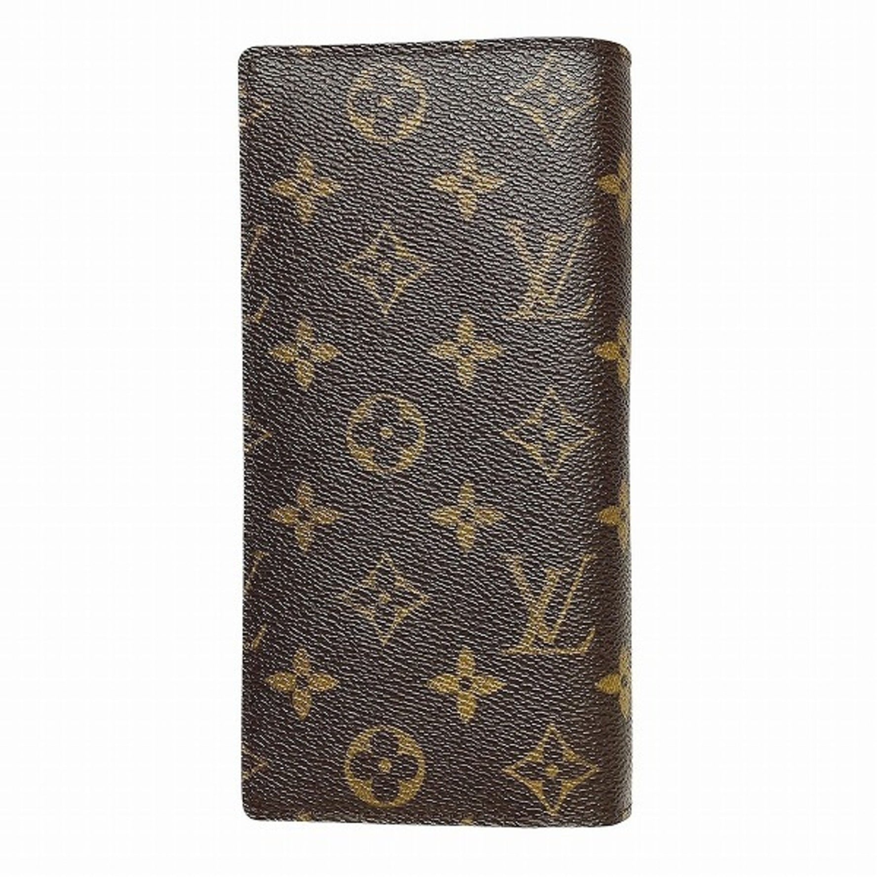 Louis Vuitton Monogram Portefeuille Brazza Long Bifold Wallet