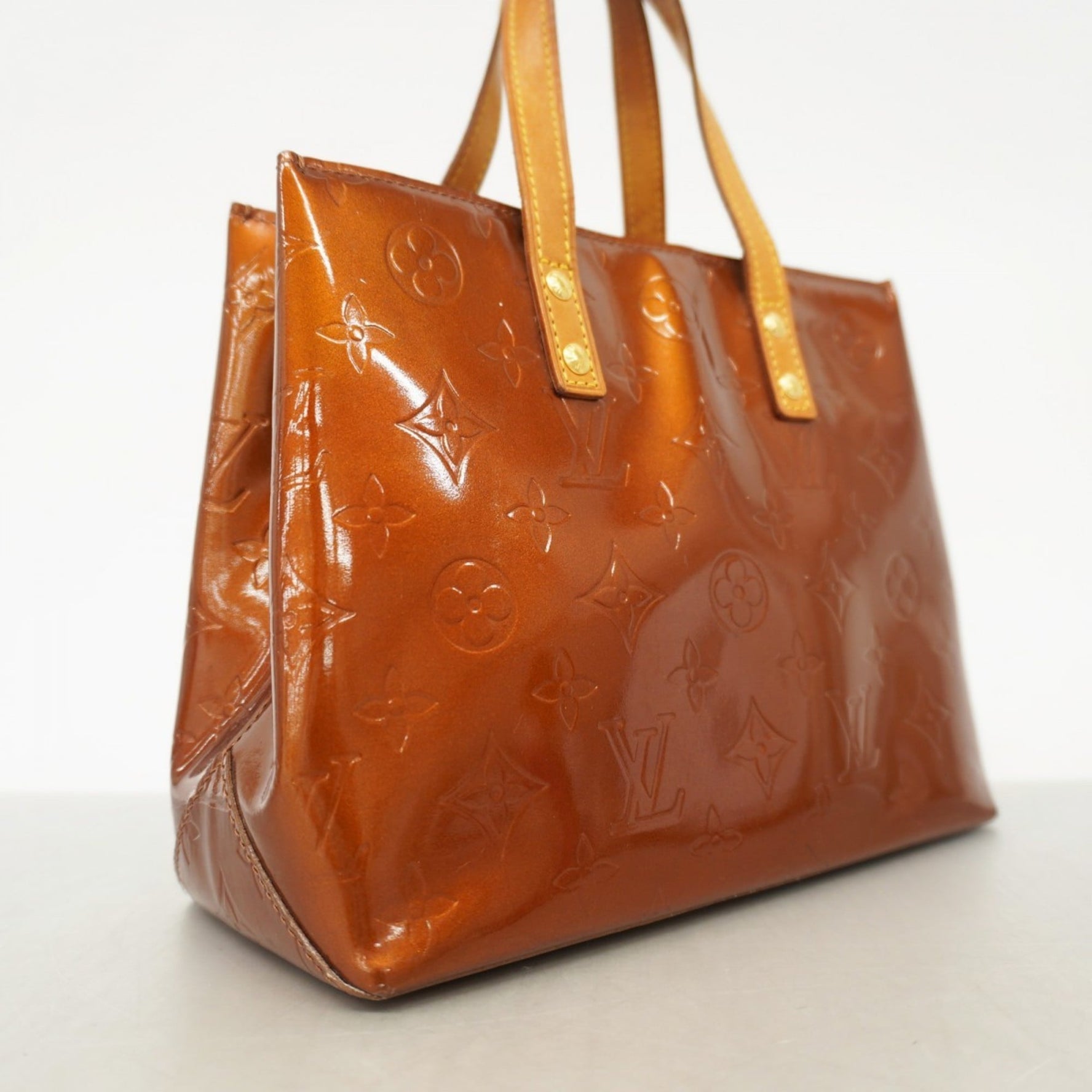 Louis Vuitton Vernis Reed PM Handbag