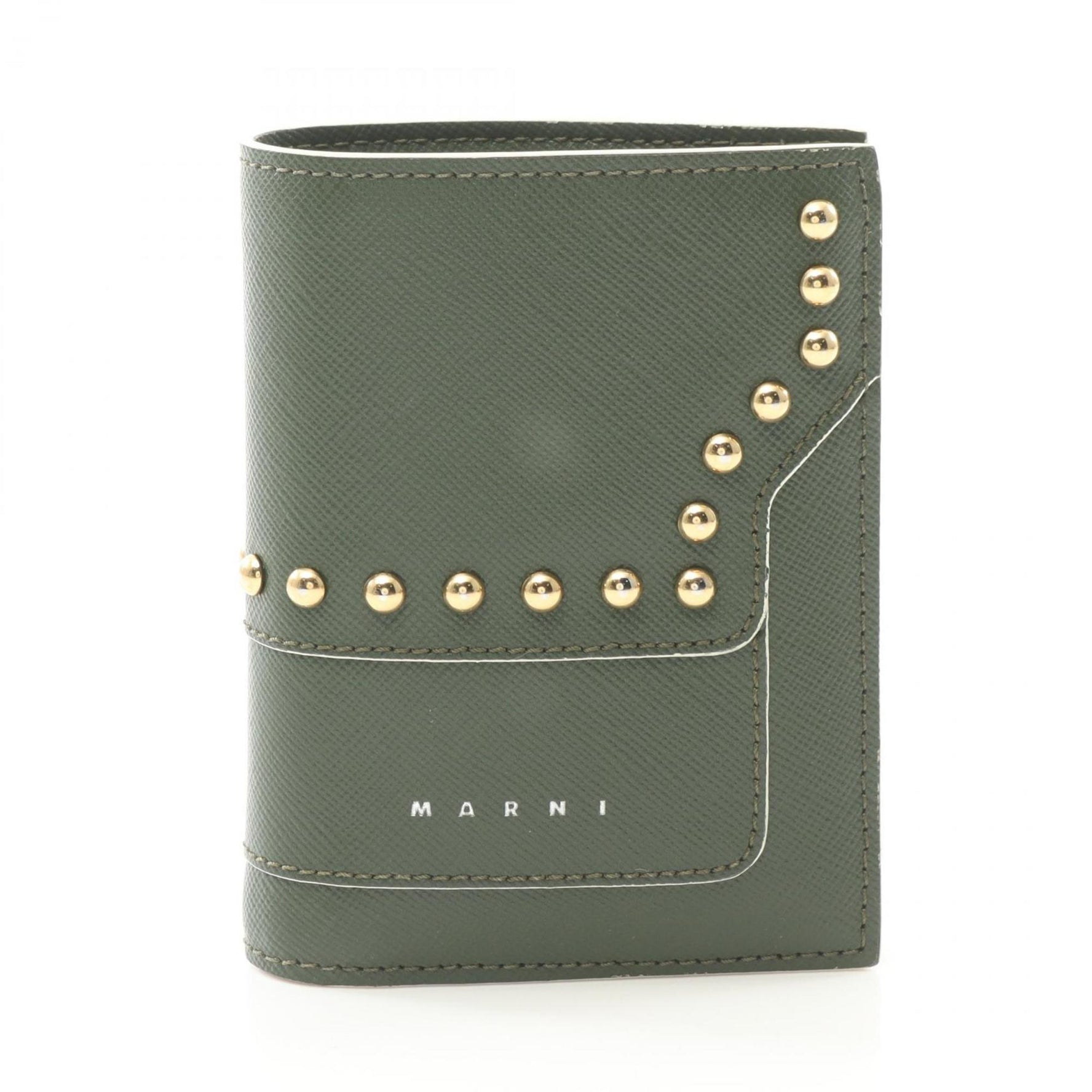 MARNI Leather Bi-fold Wallet in