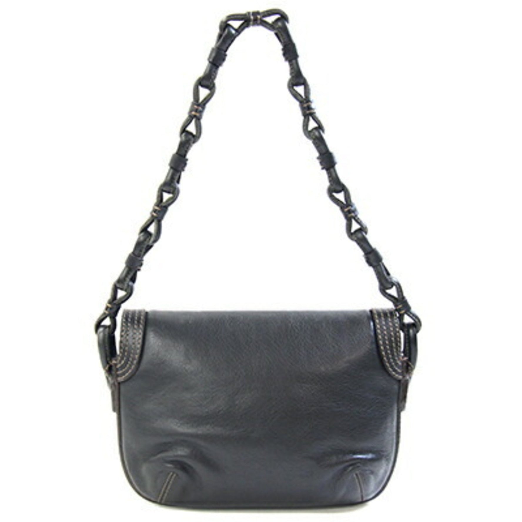 LOEWE Leather Bag with Anagram Stitching