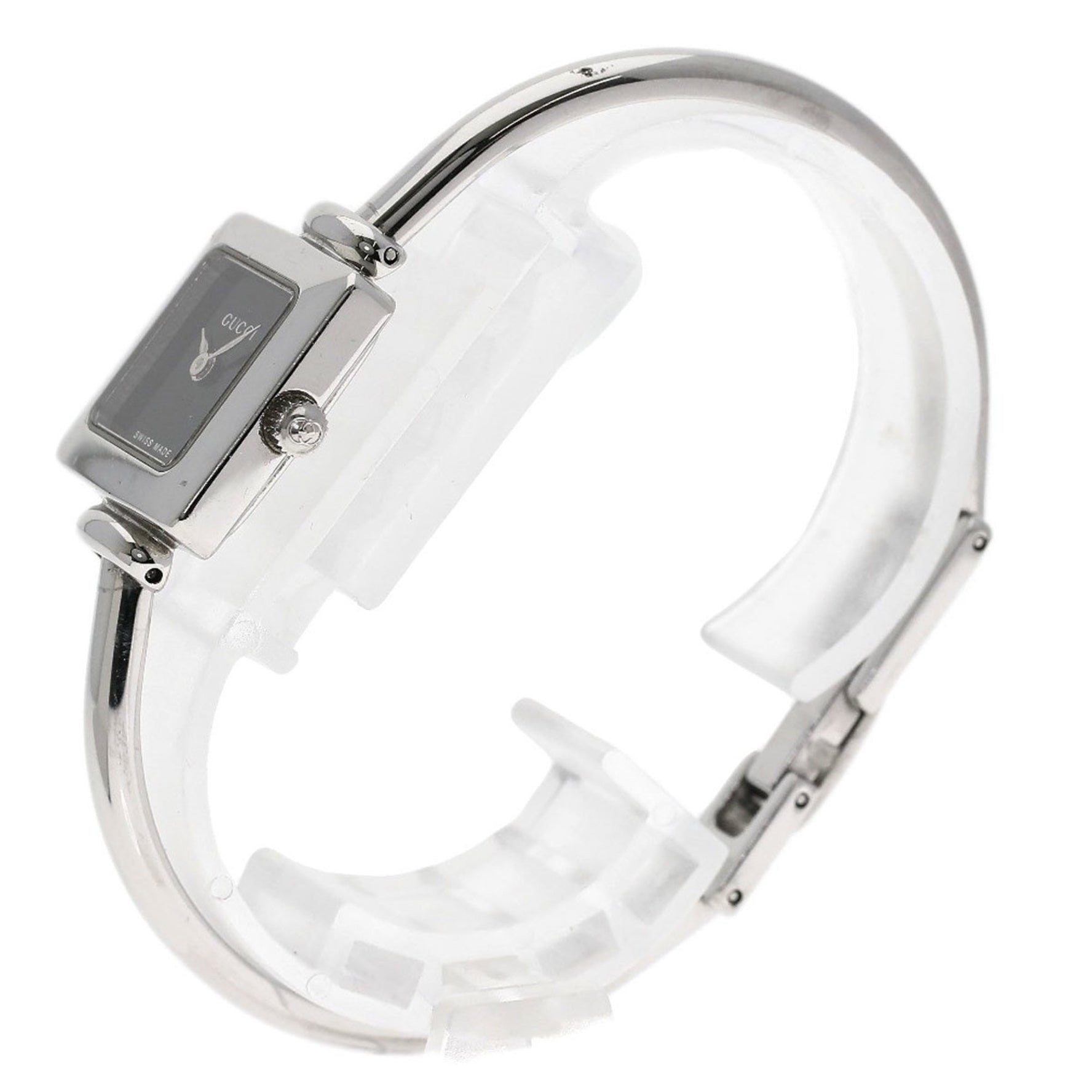 Gucci Square Face Watch Stainless Steel/SS