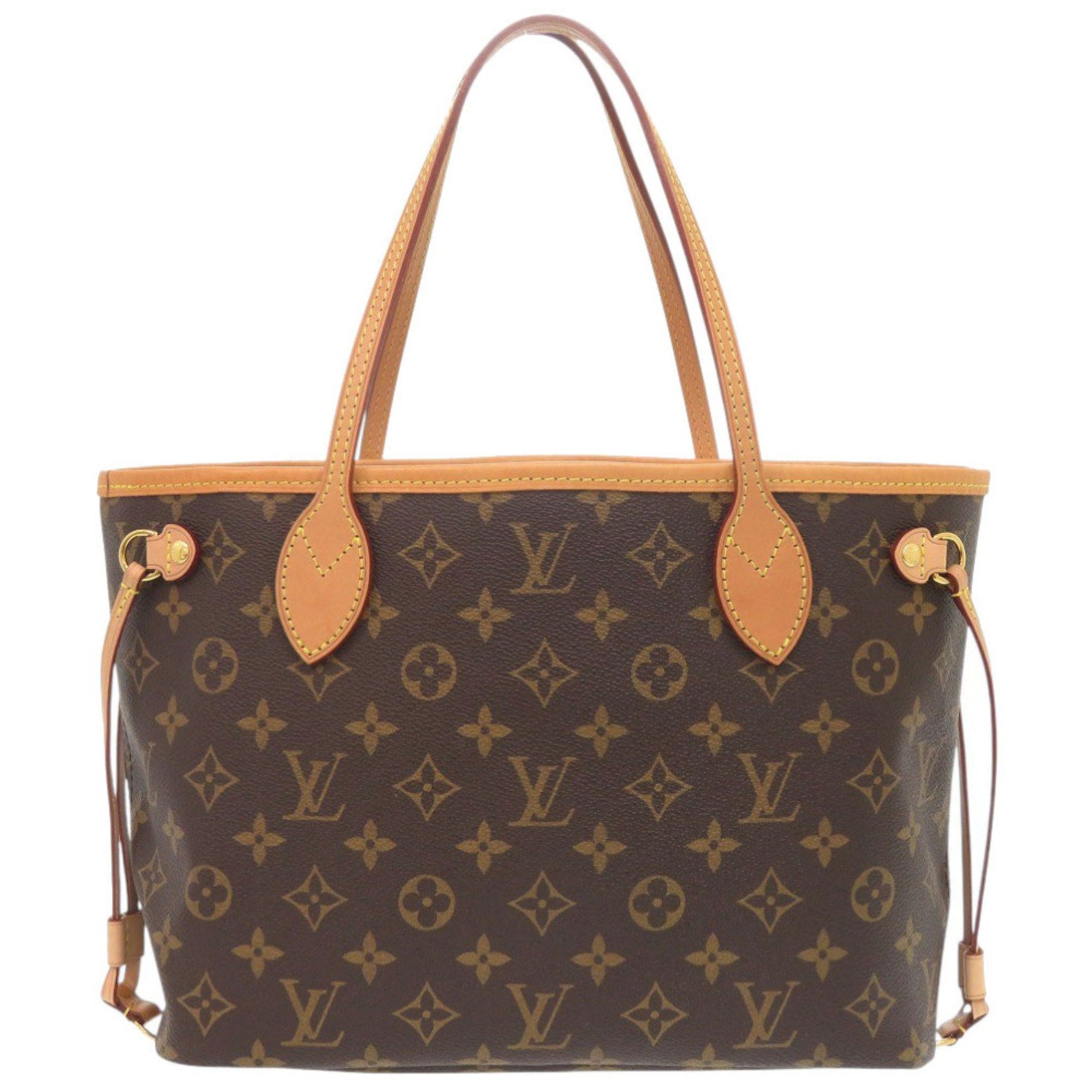 Louis Vuitton Neverfull PM Monogram Pivoine Tote Bag with Pouch, 0487, LOUIS VUITTON