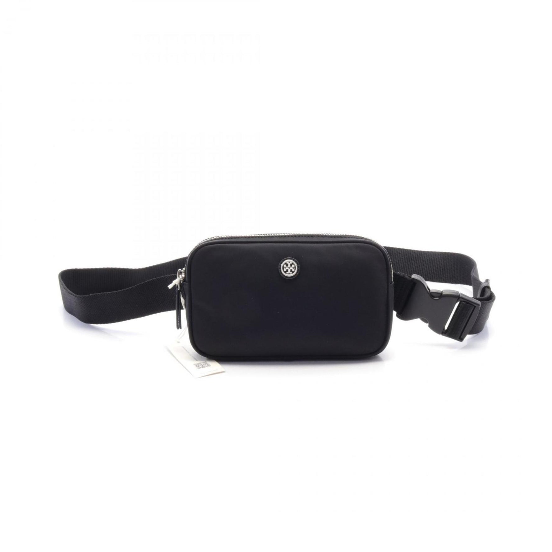 Tory Burch VIRGINIA BELT Waist Bag Body Nylon Women's Black