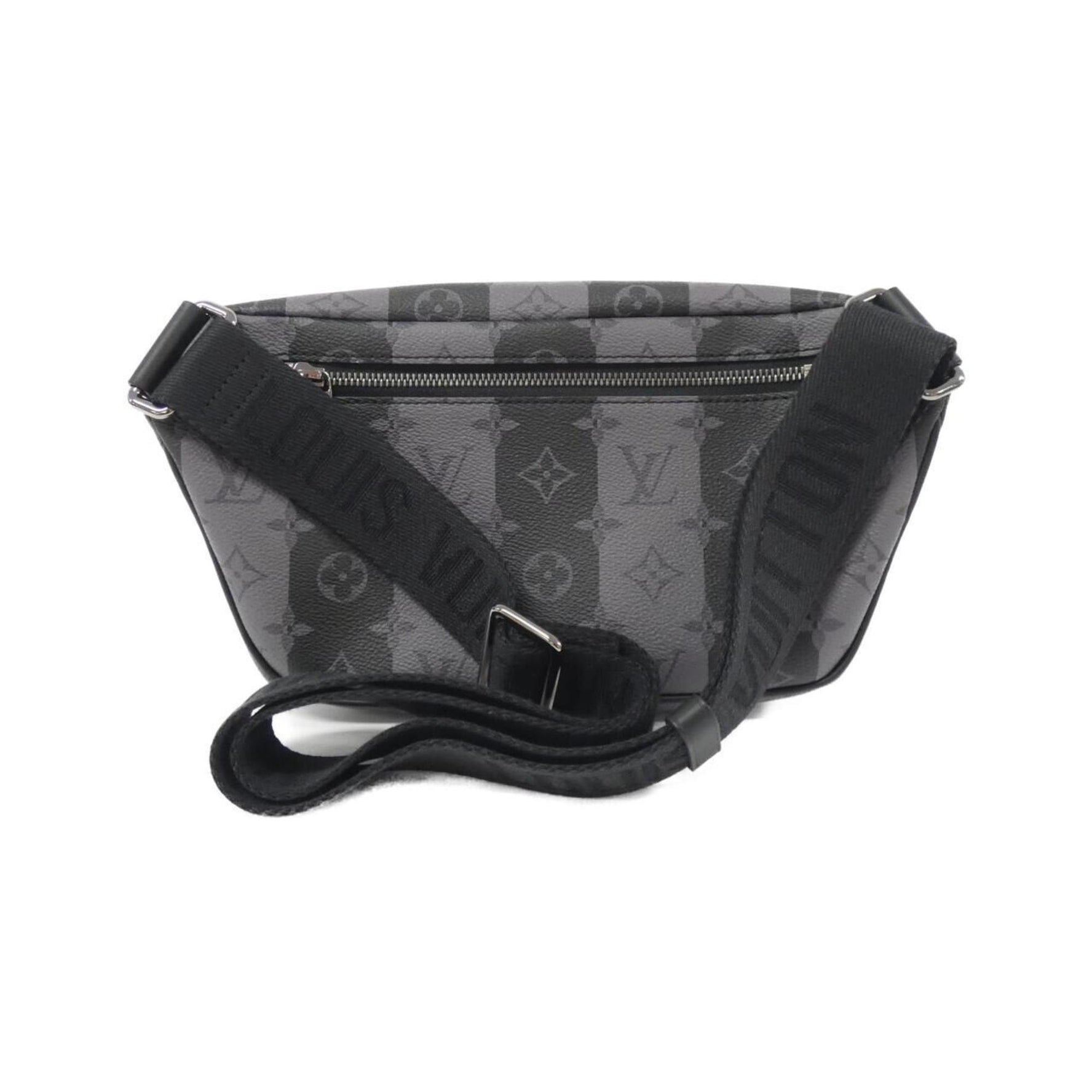 Louis Vuitton Monogram Stripe Eclipse (LV Squared) Modular Sling Bag M59338 Shoulder