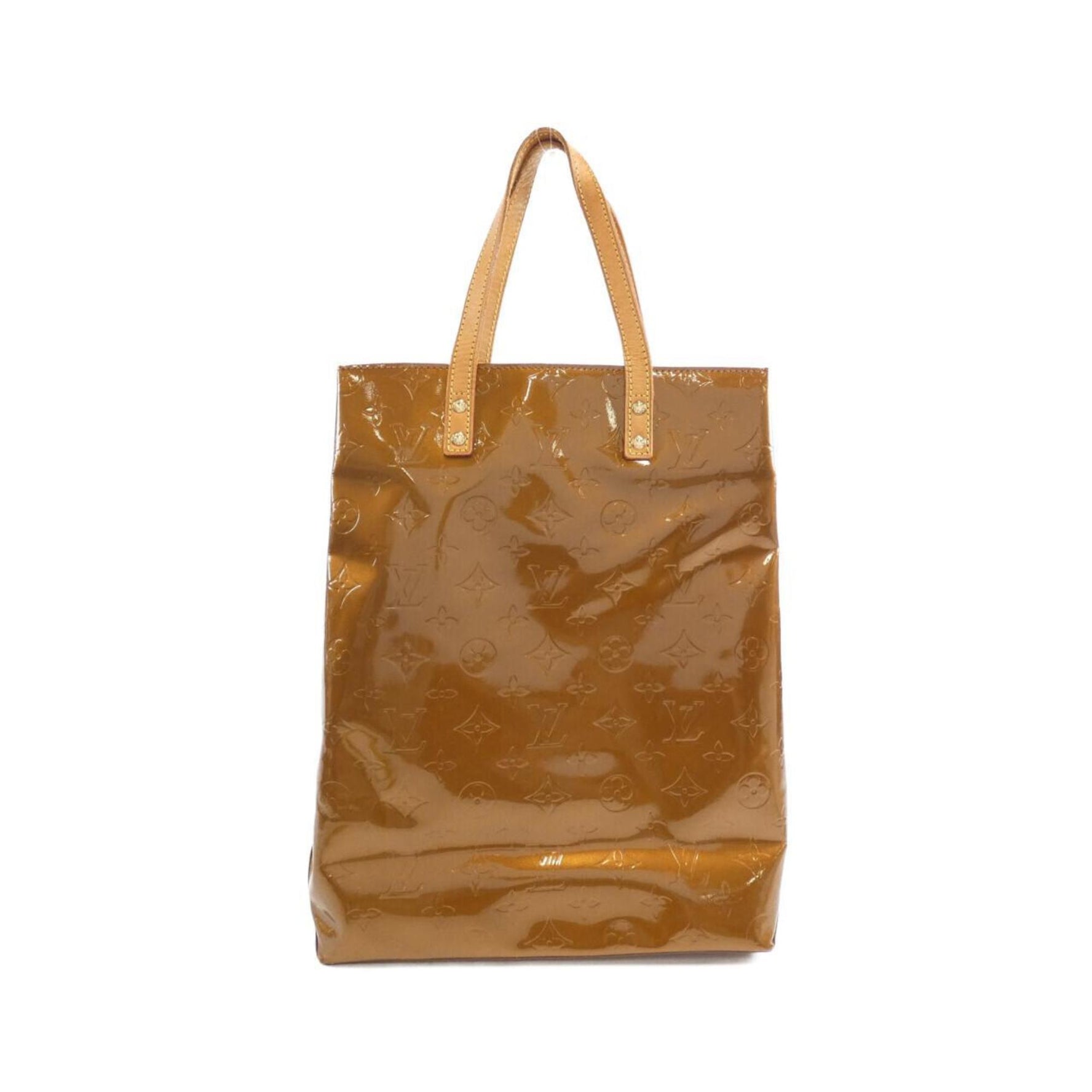 Louis Vuitton Vernis Reed MM M91143 Handbag