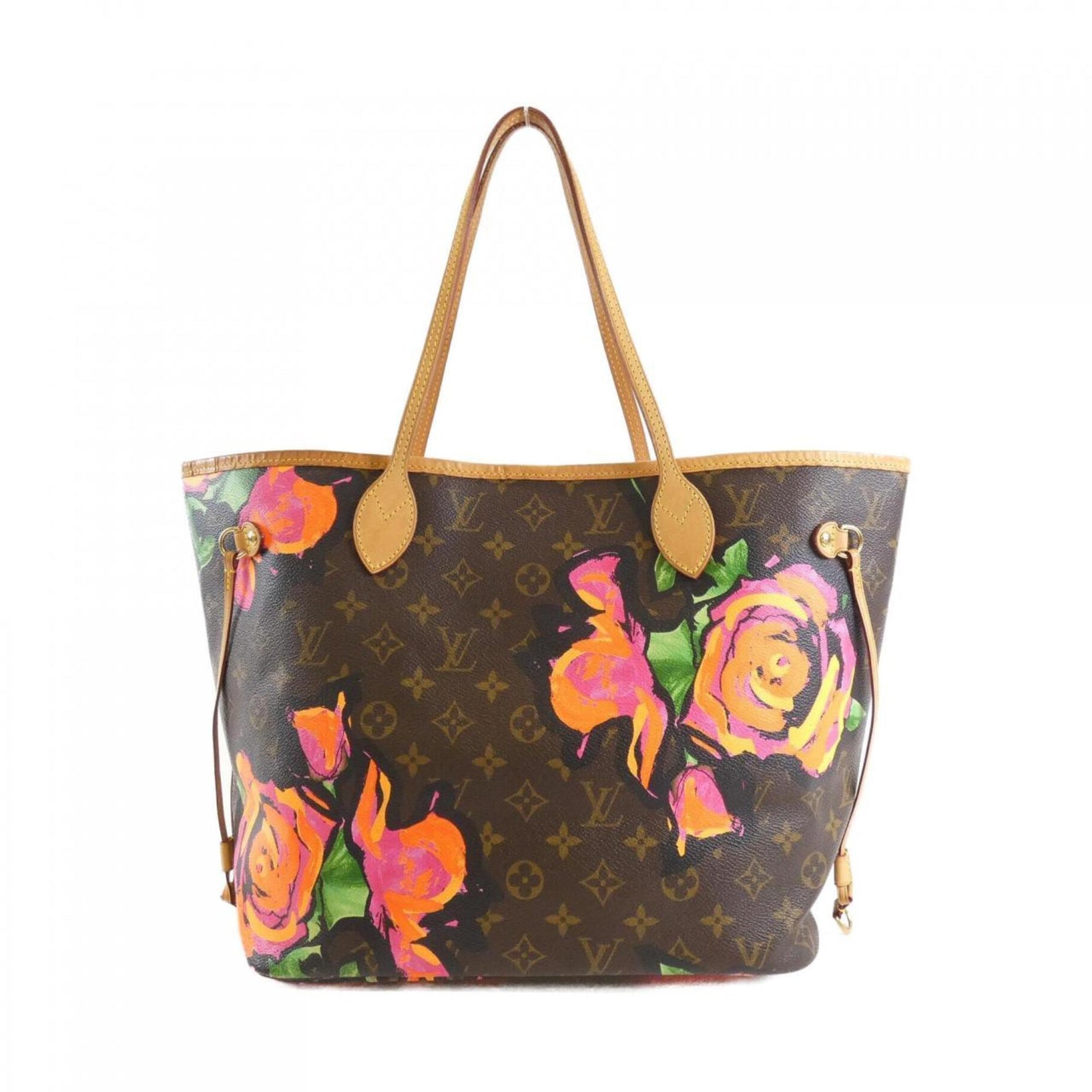 Louis Vuitton Monogram Rose (Stephen Sprouse) Neverfull MM Handbag
