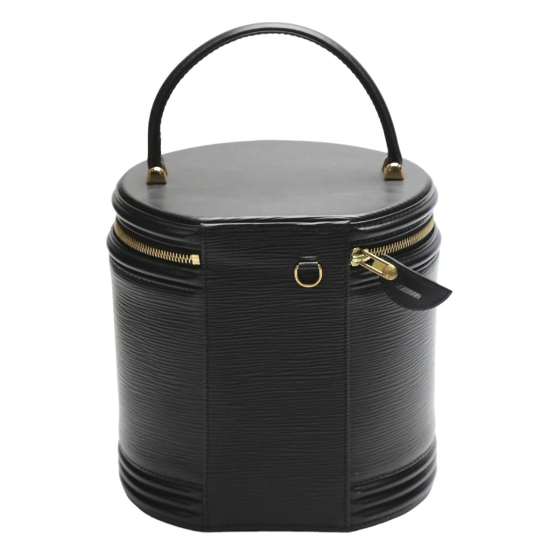 Louis Vuitton Cannes Epi Creel Black Handbag LV