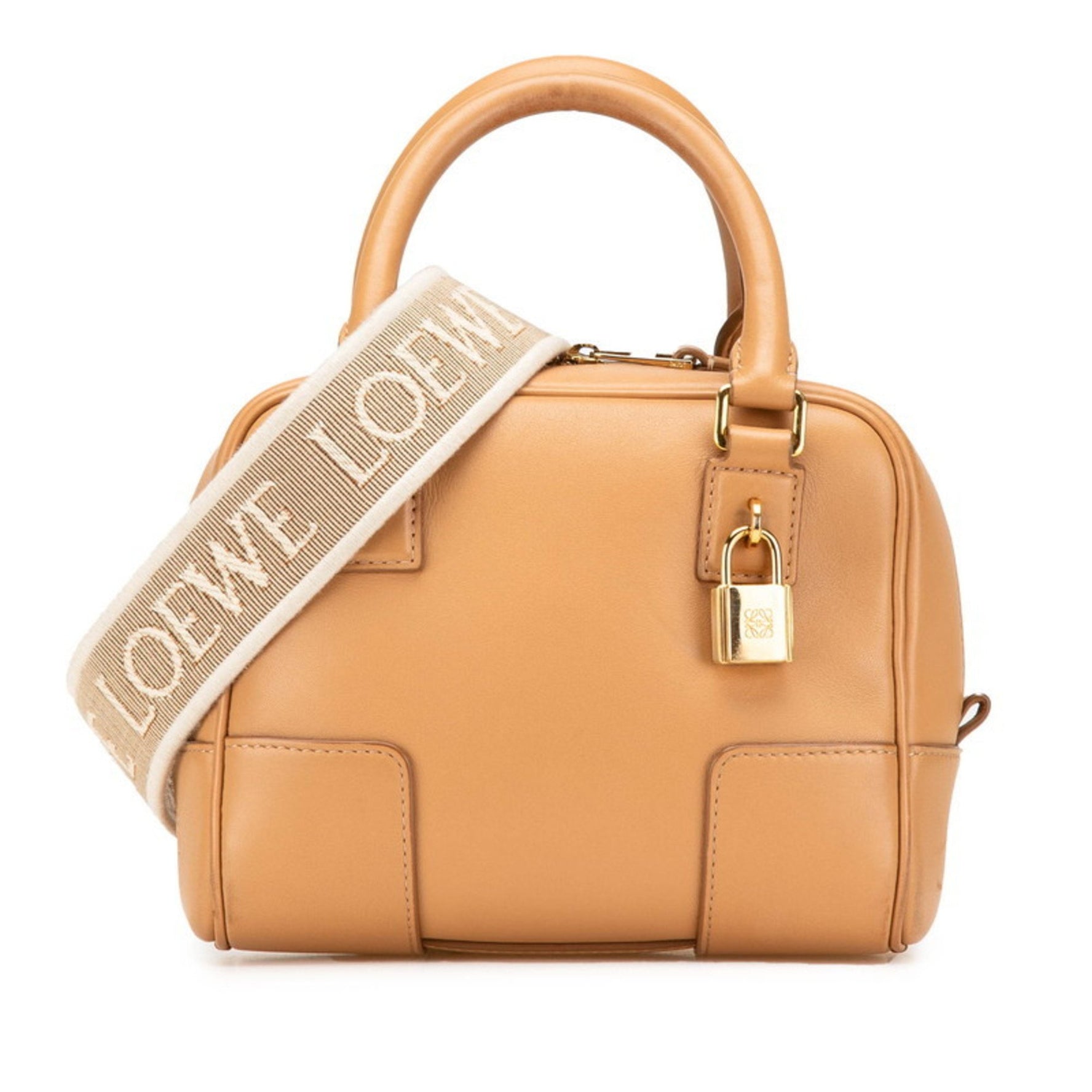 LOEWE Amazona 16 Square Mini Handbag/Shoulder Bag, Leather
