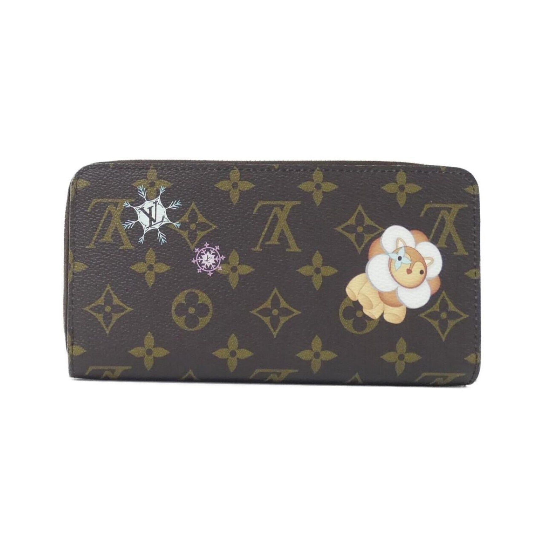 Louis Vuitton Monogram (Vivienne Holiday) Zippy Wallet