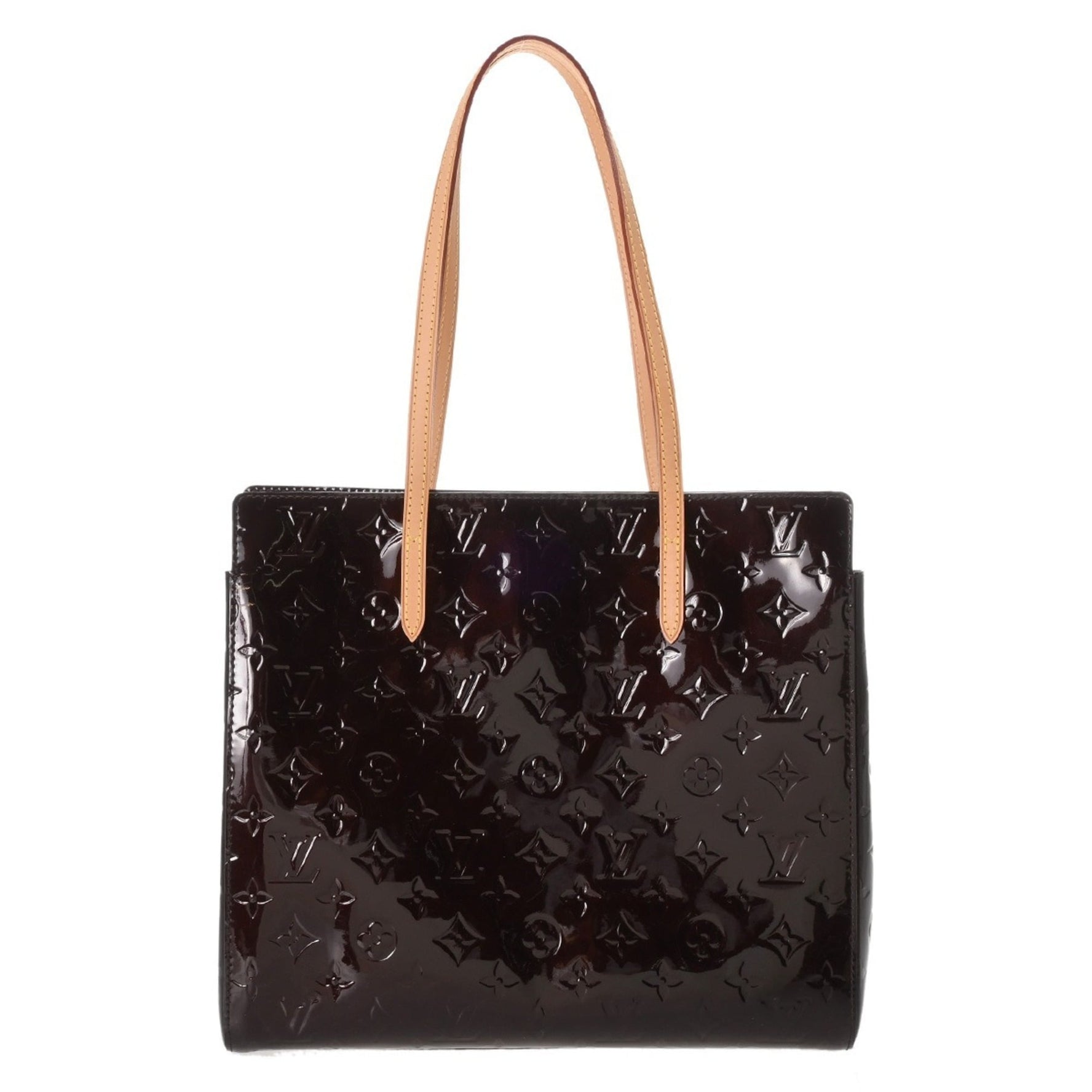 LOUIS VUITTON Monogram Vernis Catalina EW Amaranth Handbag, AB Grade, Pre-owned, Ginzo