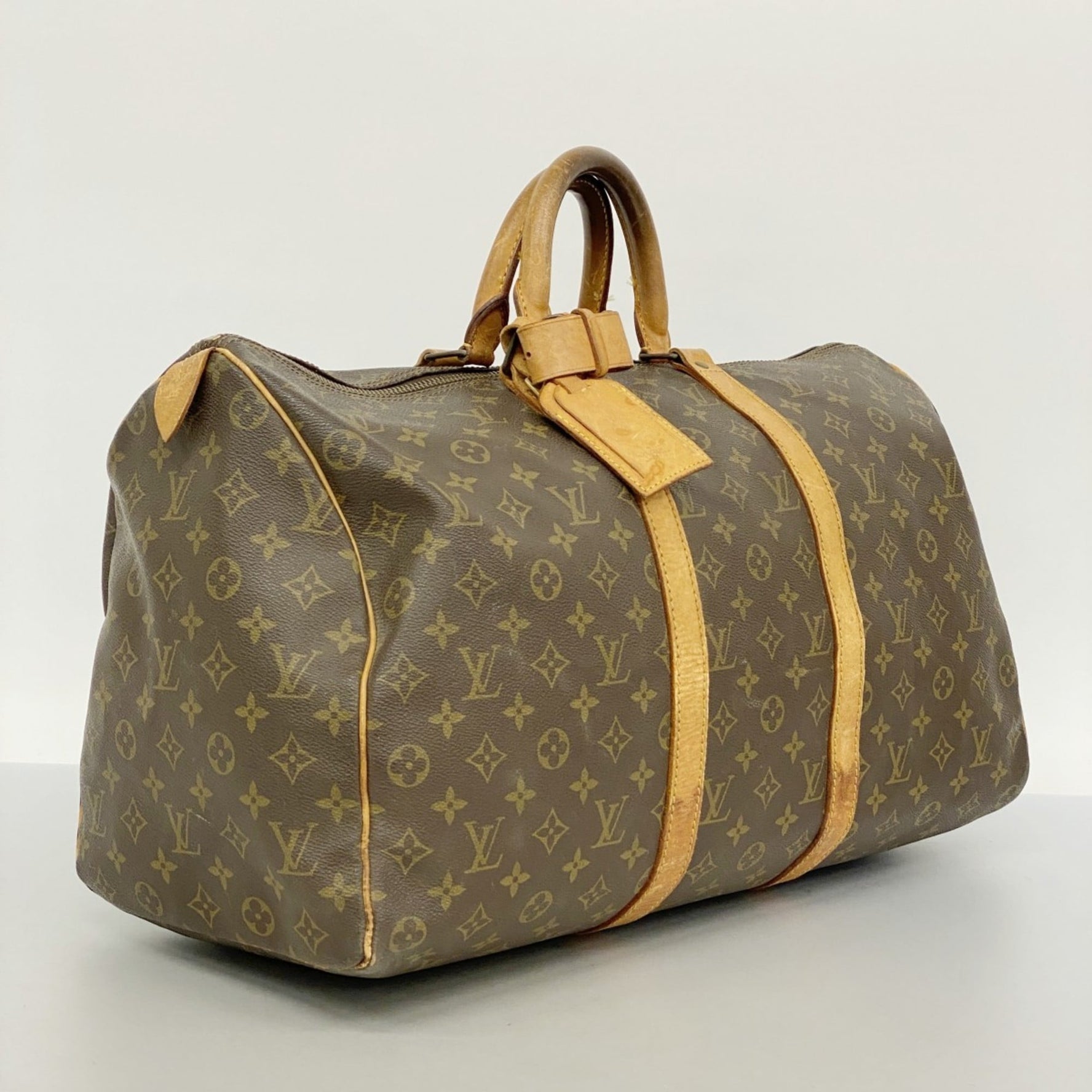 Louis Vuitton Monogram Keepall 50 Boston Bag Men's and