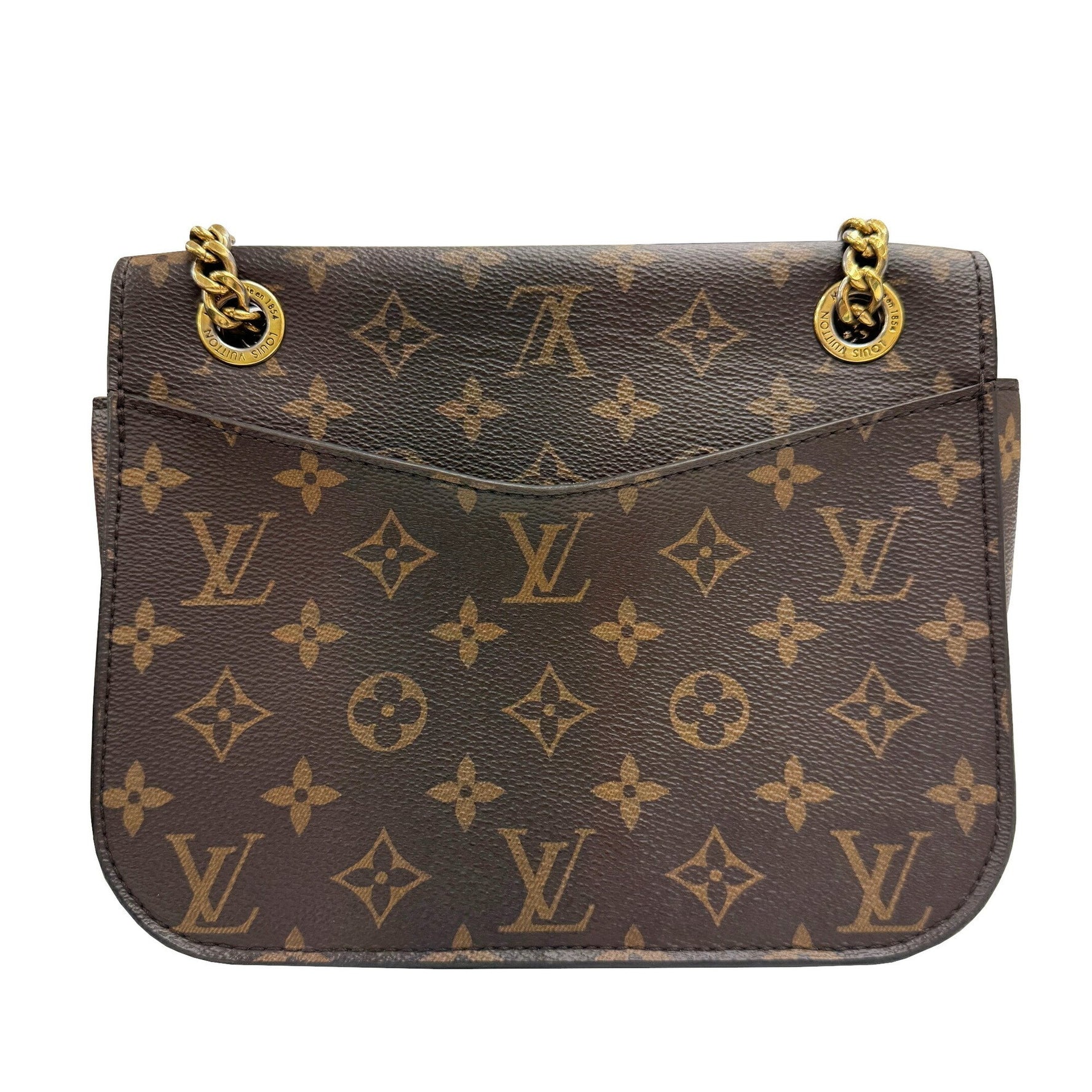 LOUIS VUITTON Passy Shoulder Bag in Monogram Canvas