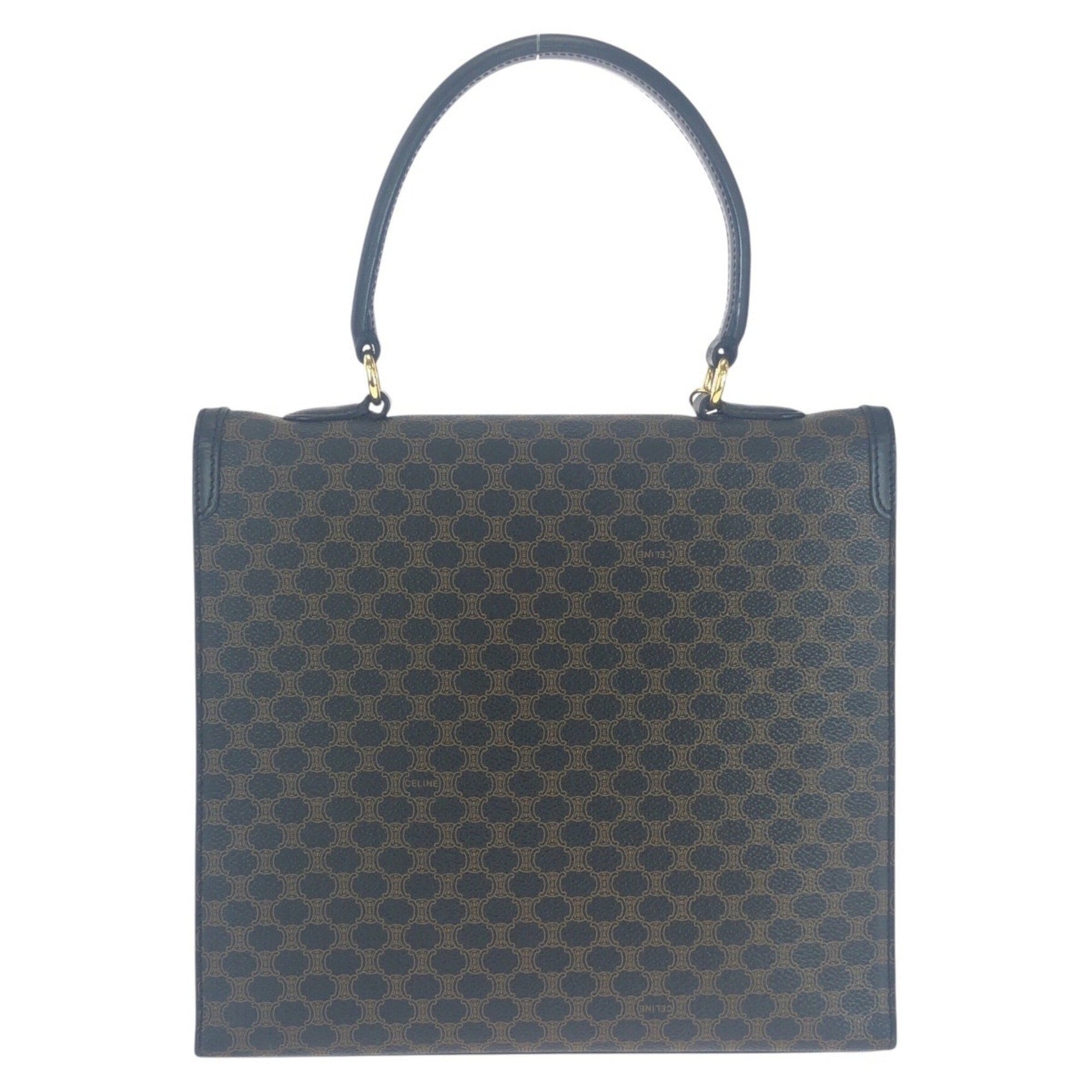 CELINE Macadam Gold Hardware 2 Handbag