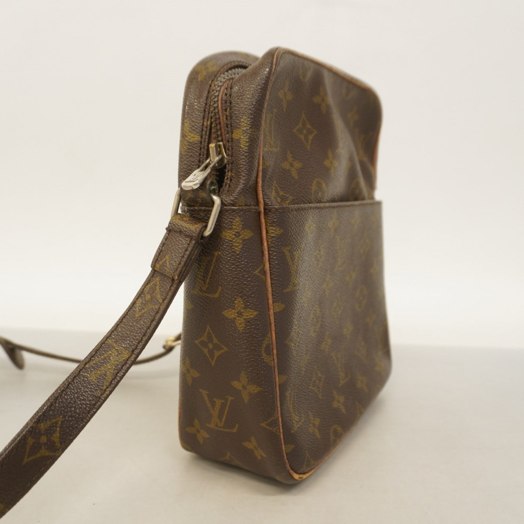 Louis Vuitton Monogram Marceau Shoulder Bag M40264 Brown Women's