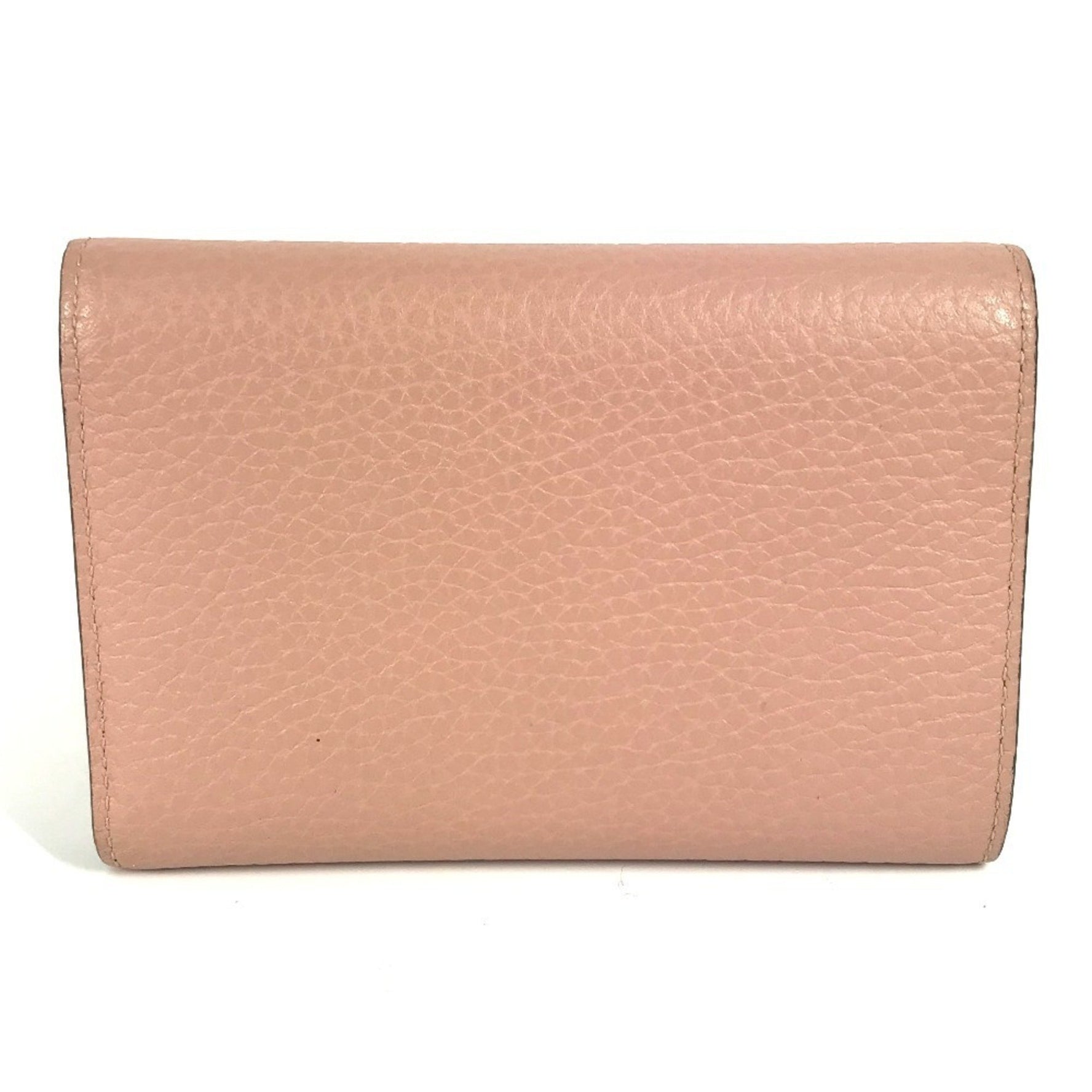 Louis Vuitton Portefeuille Capucines Compact Wallet LV Logo Tri-fold Taurillon Magnolia Pink