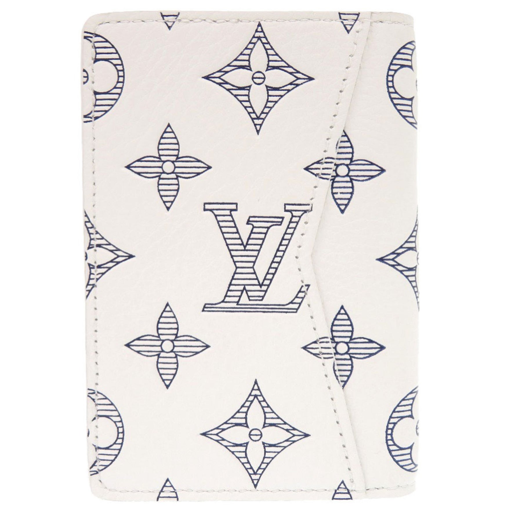 Unused Louis Vuitton Organizer de Poche Monogram Shadow Bron Card Case/Pass Case LV 0431 LOUIS VUITTON