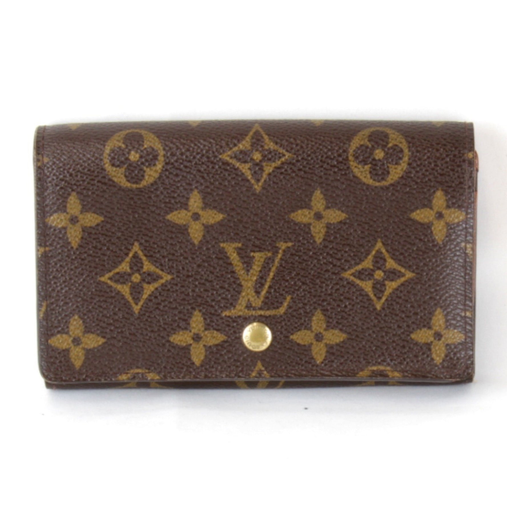 Louis Vuitton Portemonnay Bi-fold Wallet Monogram Canvas