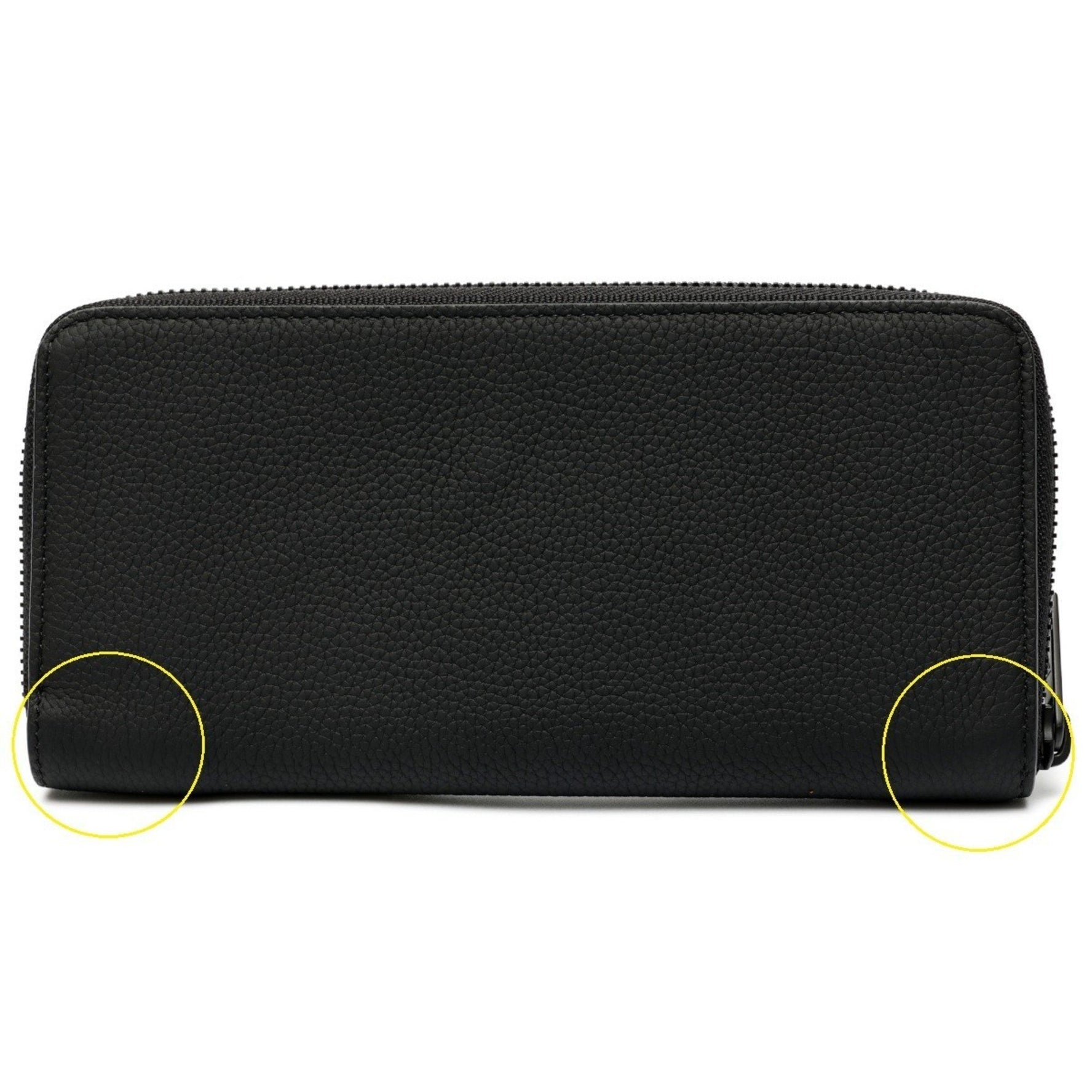 Louis Vuitton Zippy Wallet Horizontal LV Aerogram Leather Black (Noir)