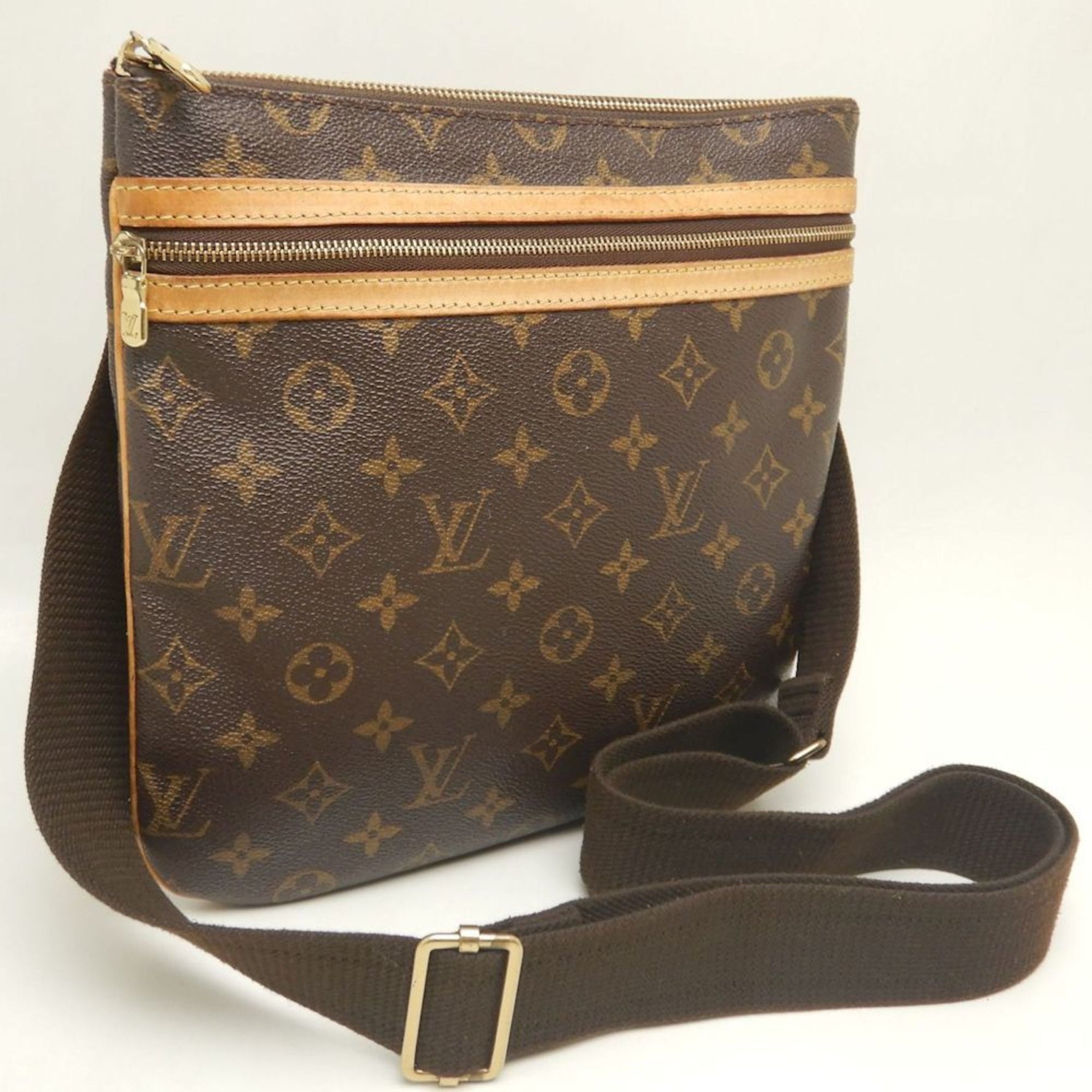 Louis Vuitton Monogram Pochette Bosphore Shoulder Bag