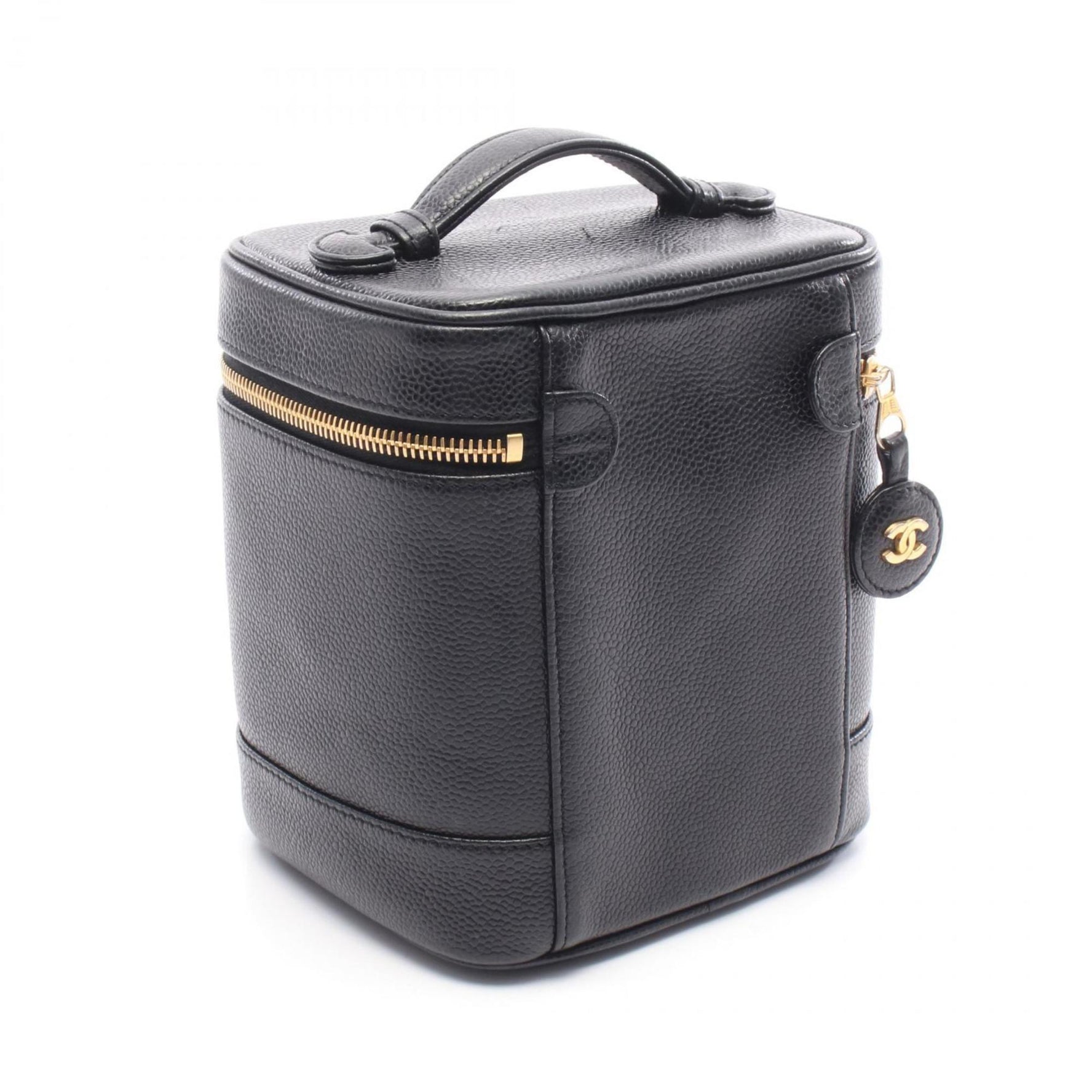 CHANEL Coco Mark Handbag Bag in Caviar (Grained Calfskin)