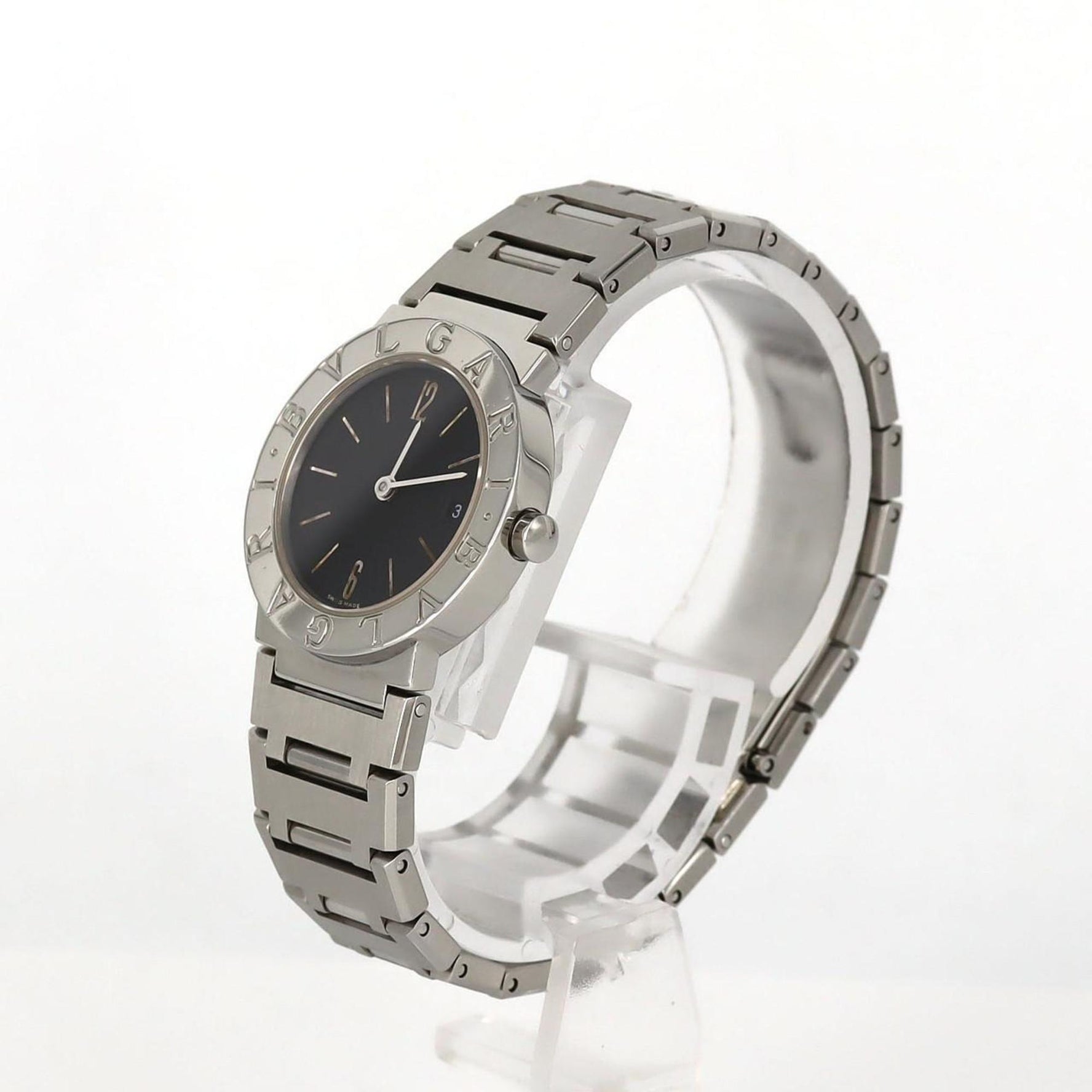 Bvlgari BB26SS BB26SSD SS Quartz Watch