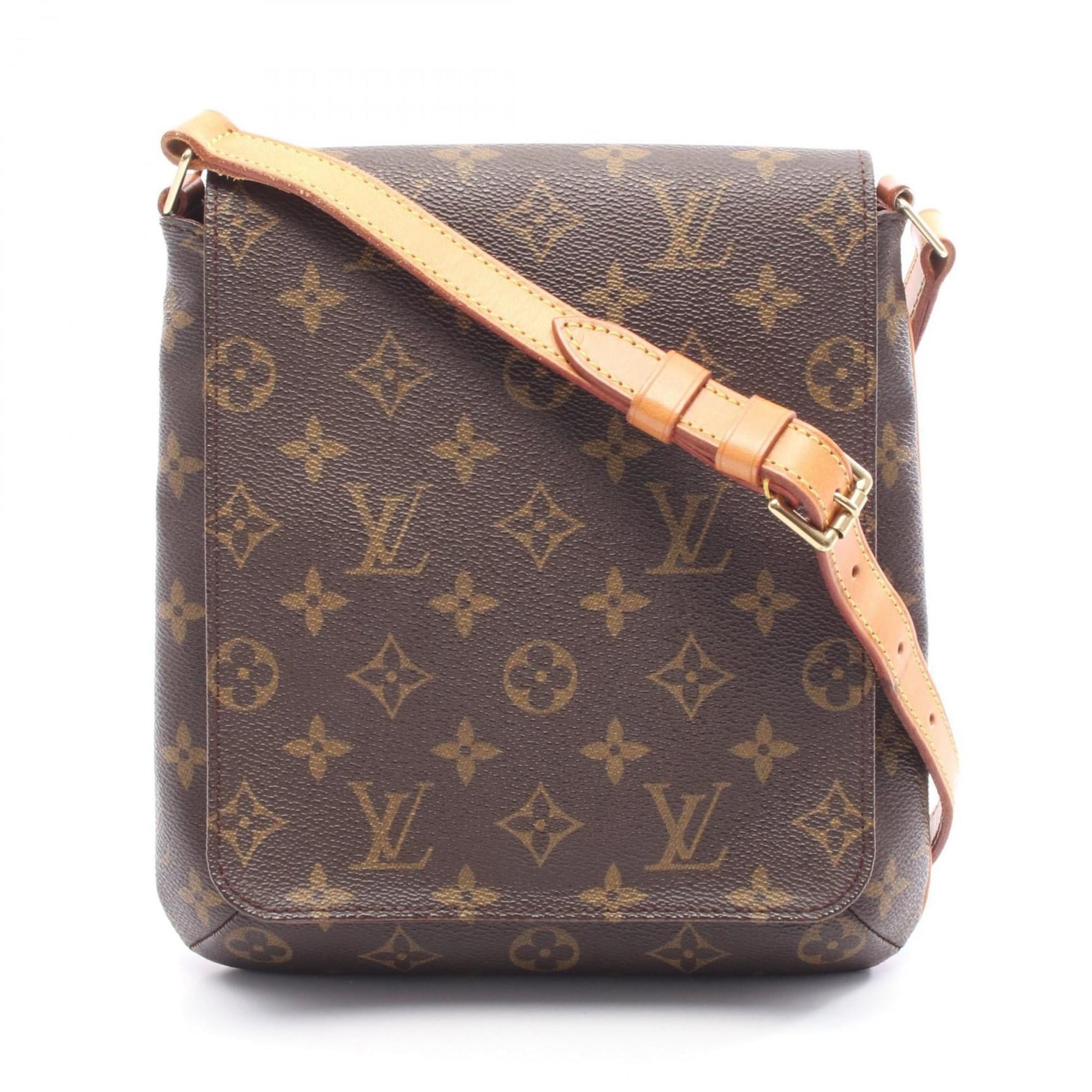 Louis Vuitton Musette Salsa Short Strap Monogram Shoulder Bag, Coated Canvas and Leather