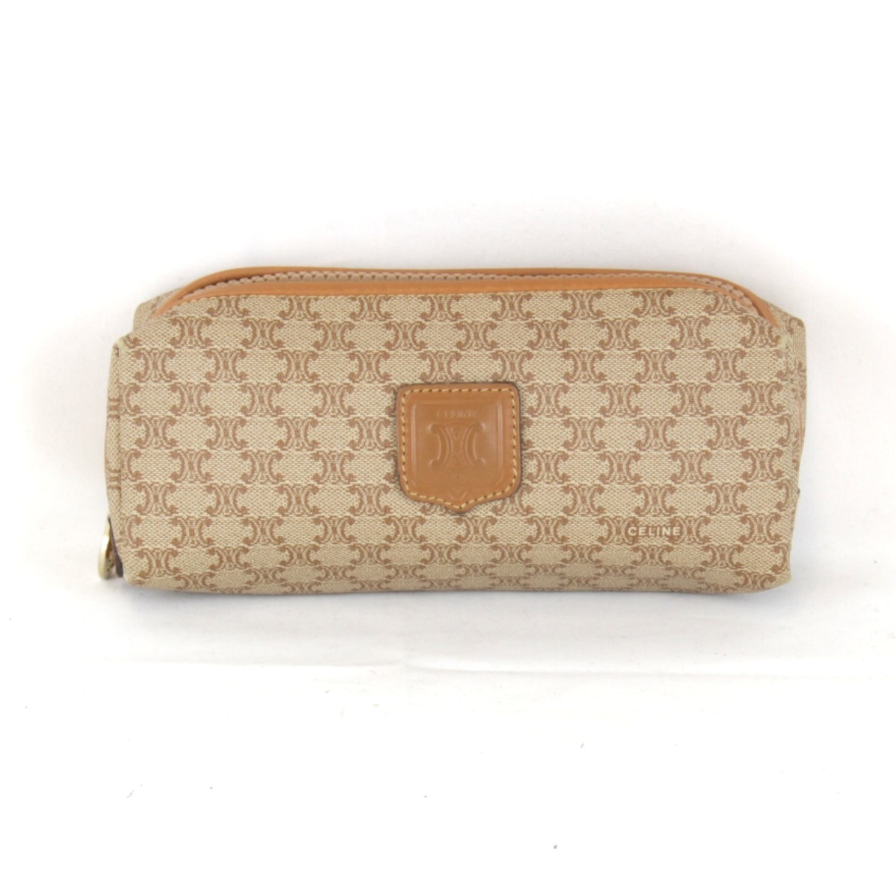 CELINE Macadam Pouch Leather