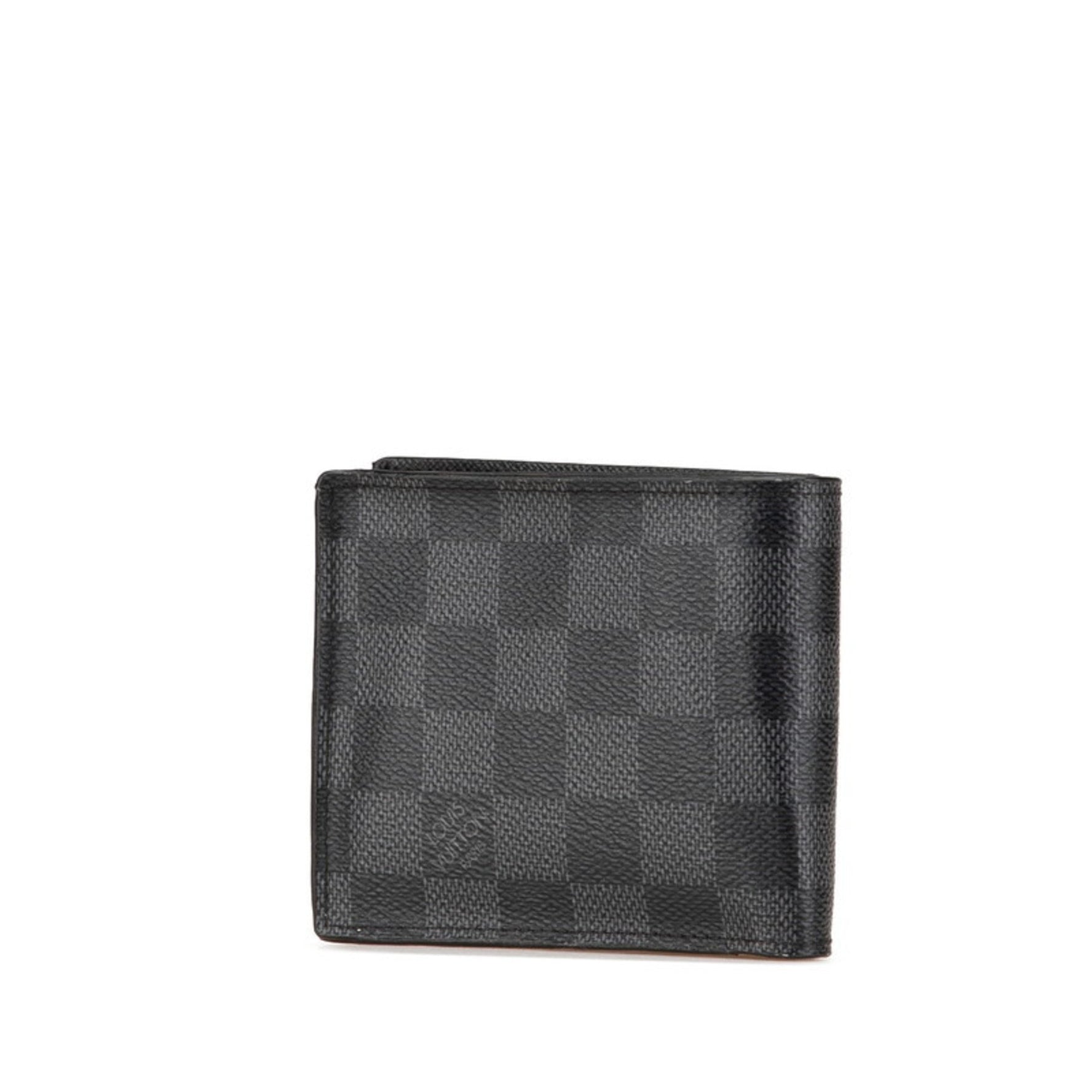 Louis Vuitton Damier Graphite Portefeuille Marco NM Bi-fold Wallet PVC