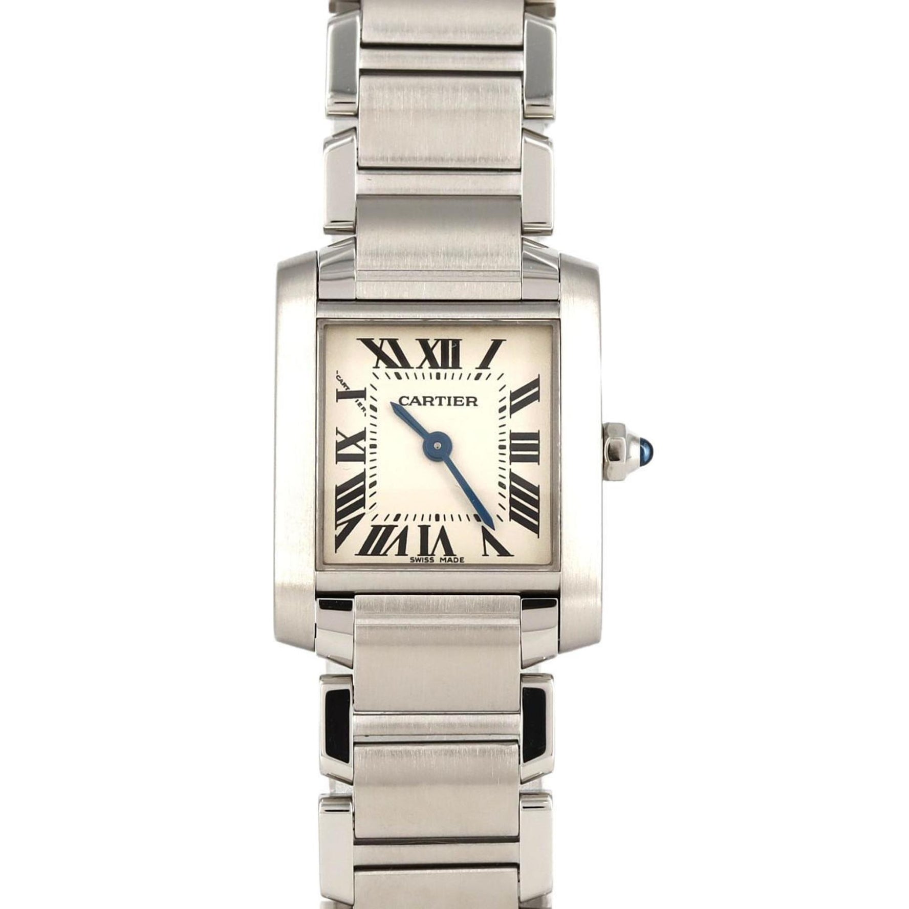 Cartier Tank Francaise SM SS Wristwatch Quartz
