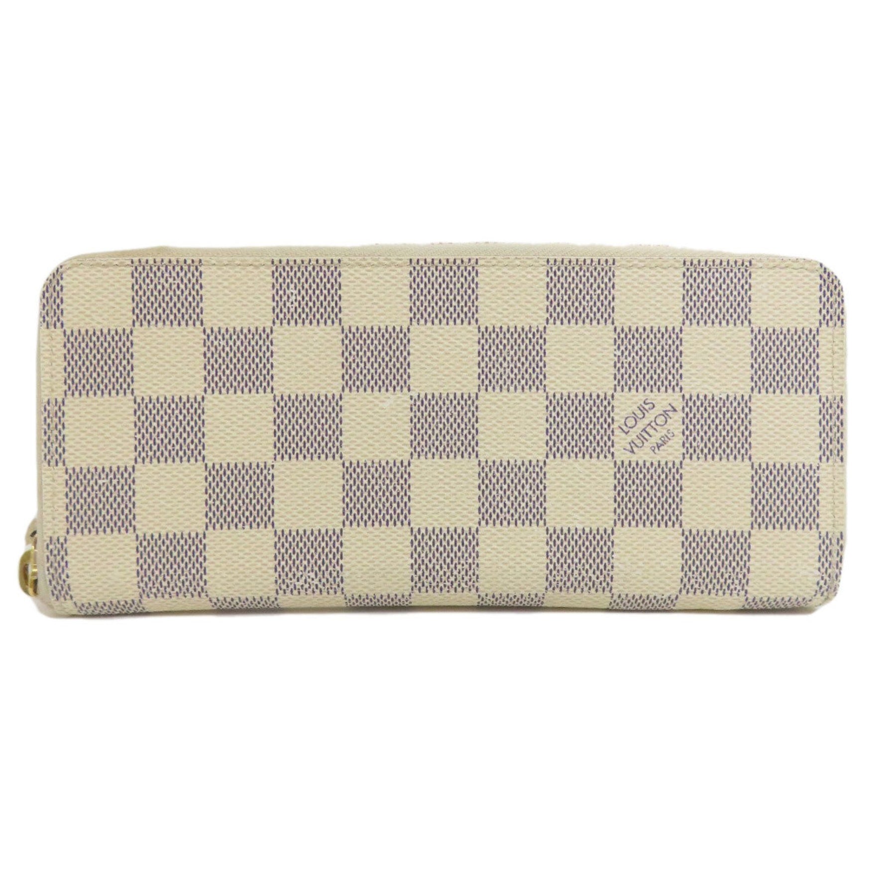 Louis Vuitton Portefeuille Clemence Long Wallet Damier Canvas