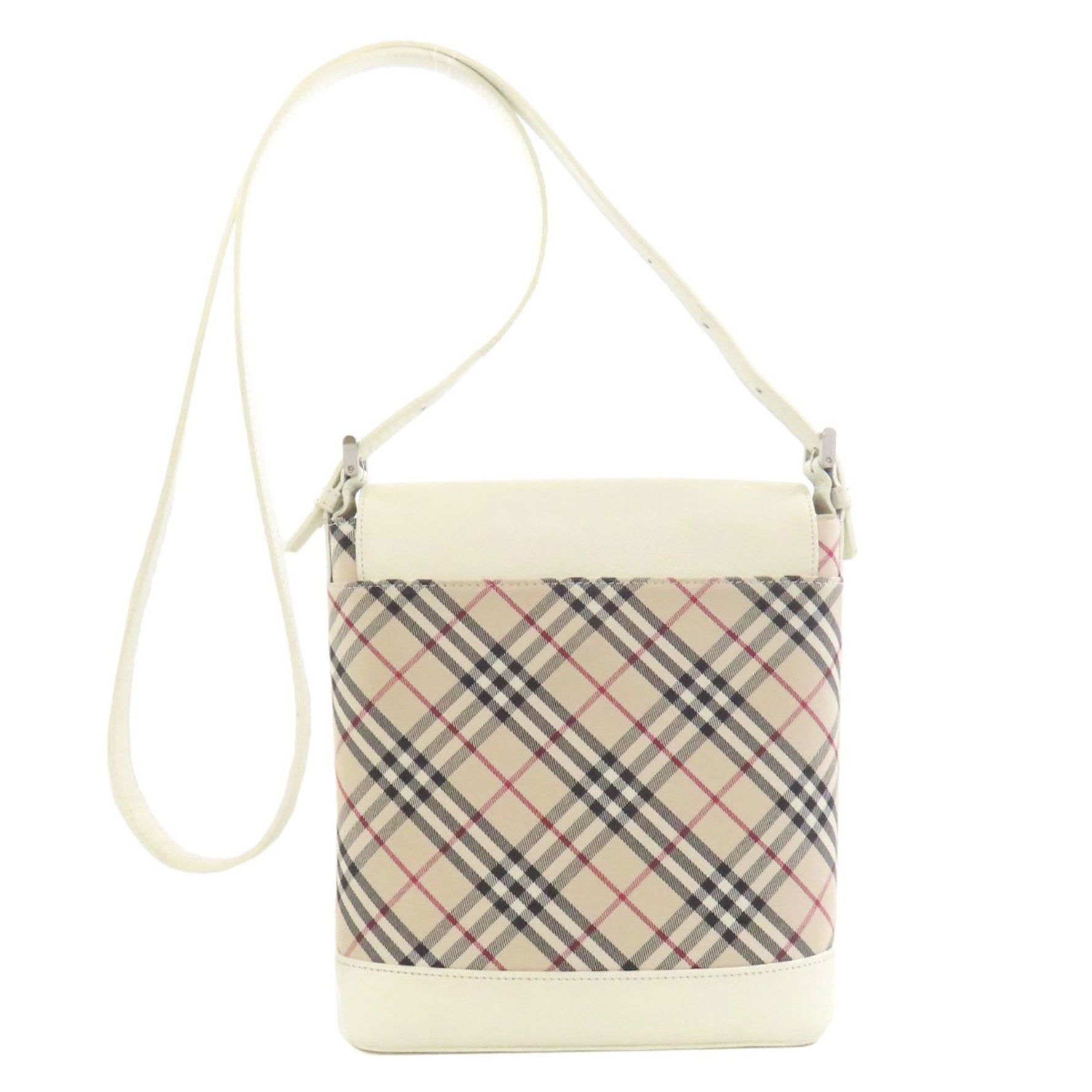 Burberry Nova Check Shoulder Bag Leather/Canvas