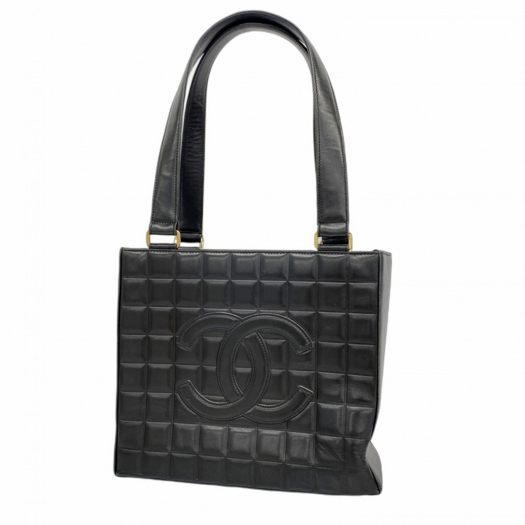 Chanel Chocobar Tote Bag, Lambskin