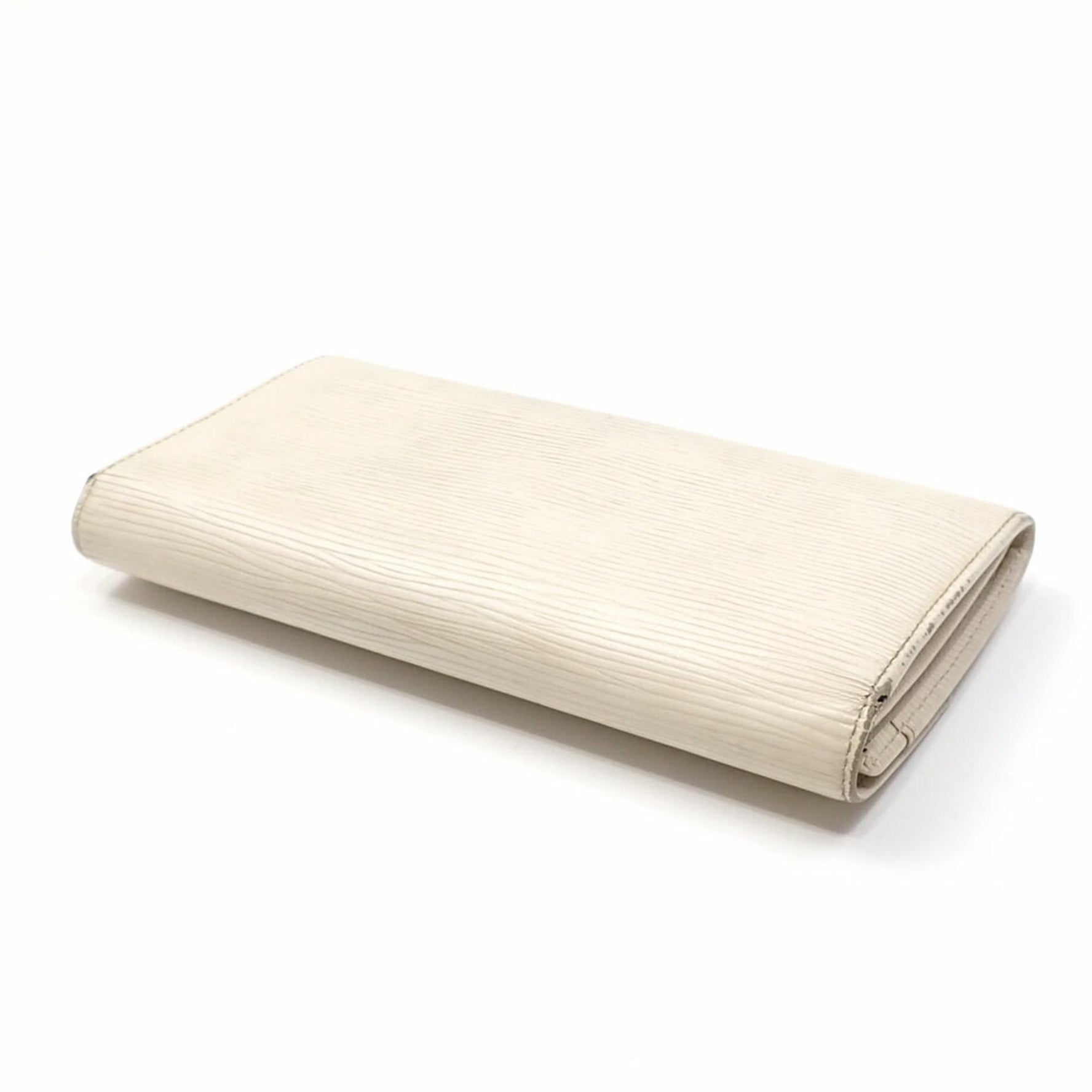 Louis Vuitton Epi Portefeuille Sarah Bifold Long Wallet, Women's, M6516J, Ivory, C2241625