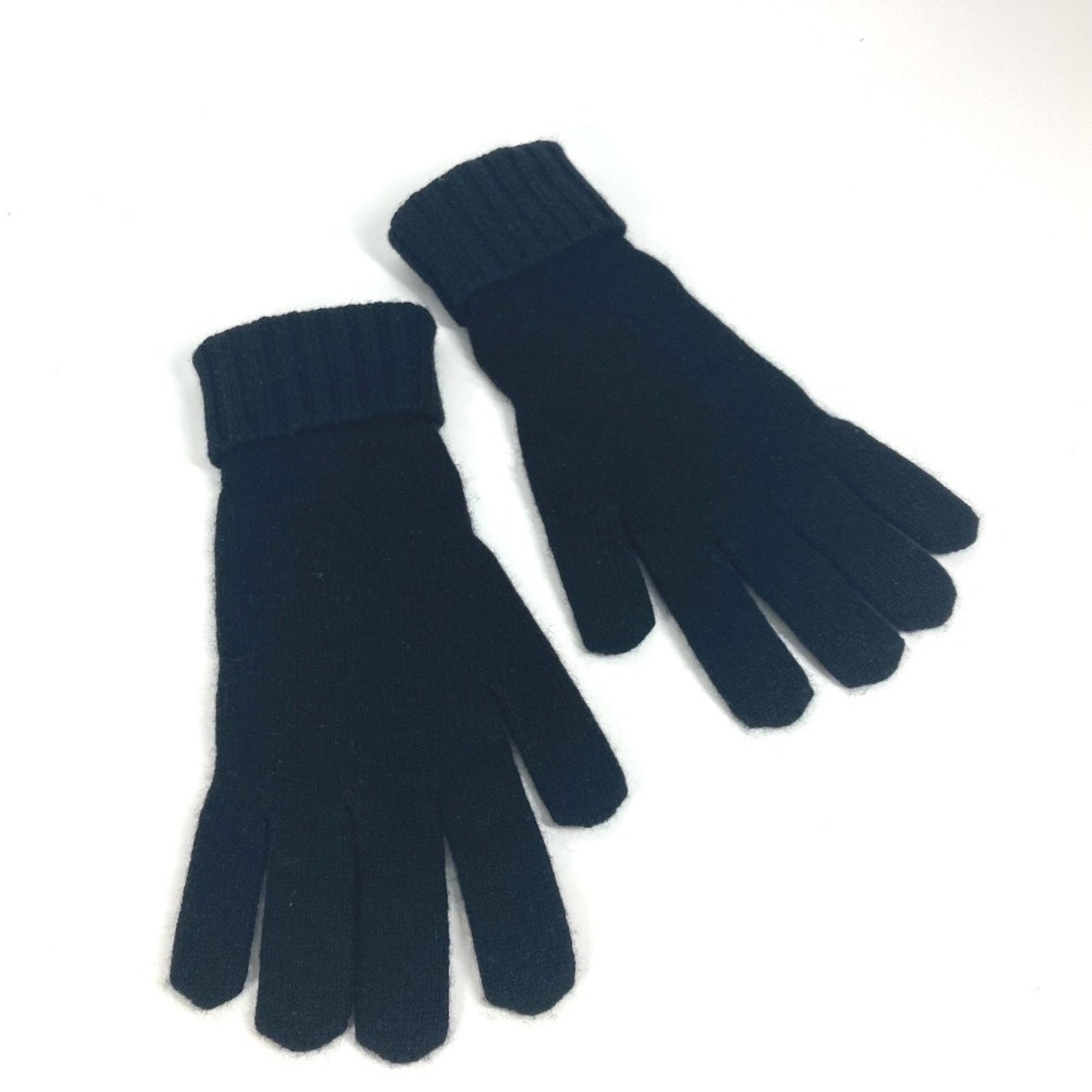 Louis Vuitton Leather Patch Gon Helsinki Damier Gloves Cashmere