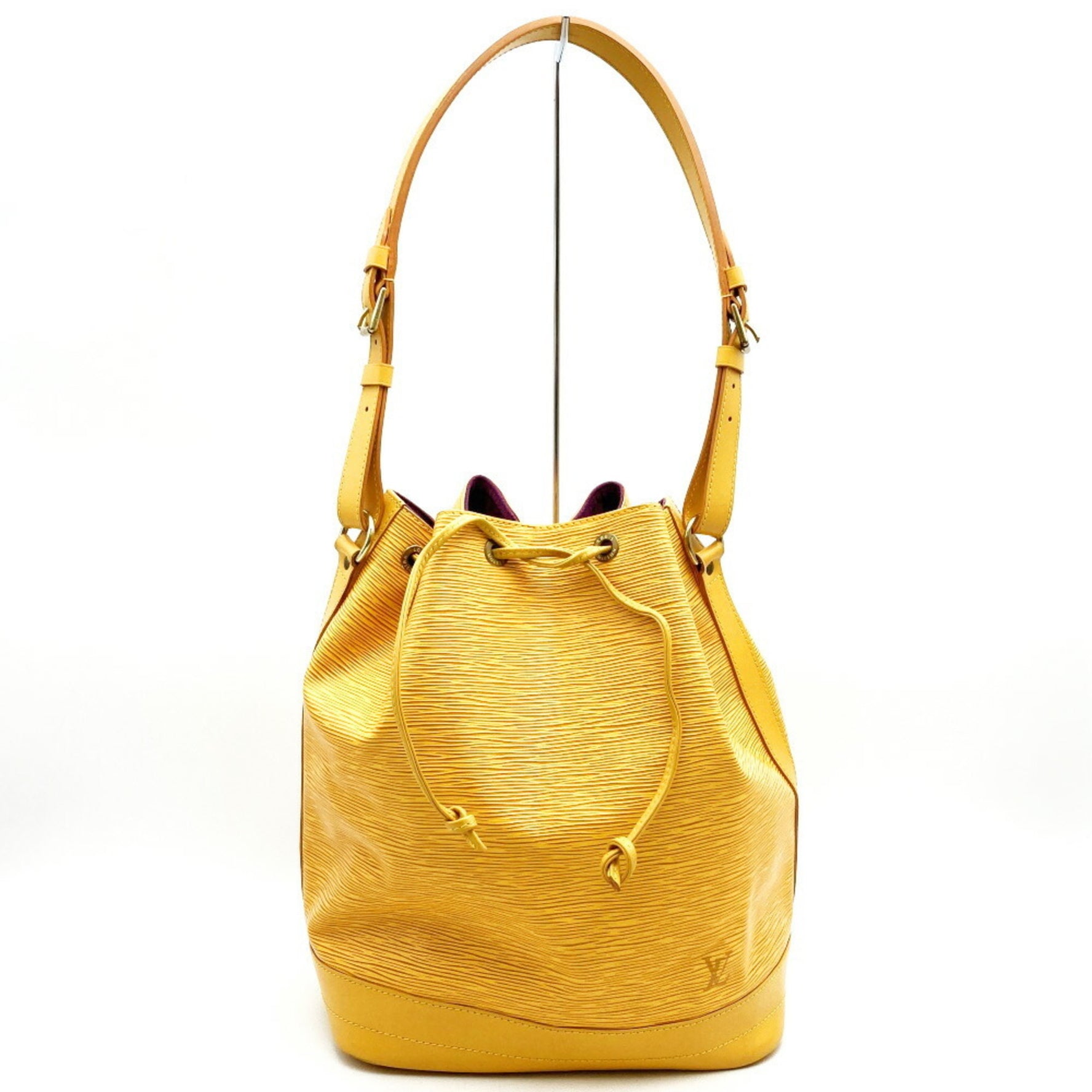 LOUIS VUITTON Louis Vuitton Noe Shoulder Bag Epi Leather Yellow M44009 Women's
