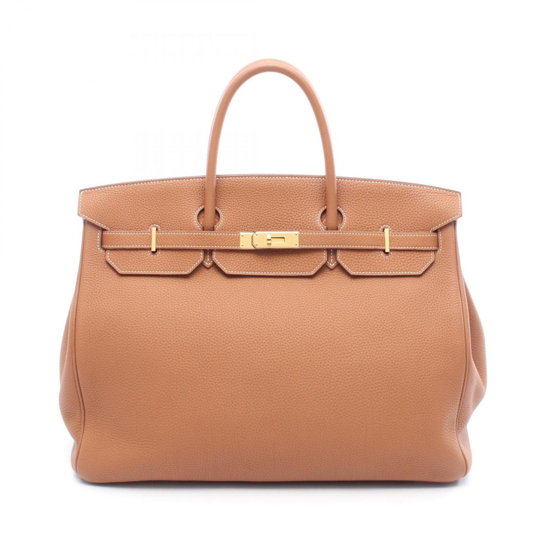 Hermes Birkin 40 Handbag, Leather Togo, Women's, Brown