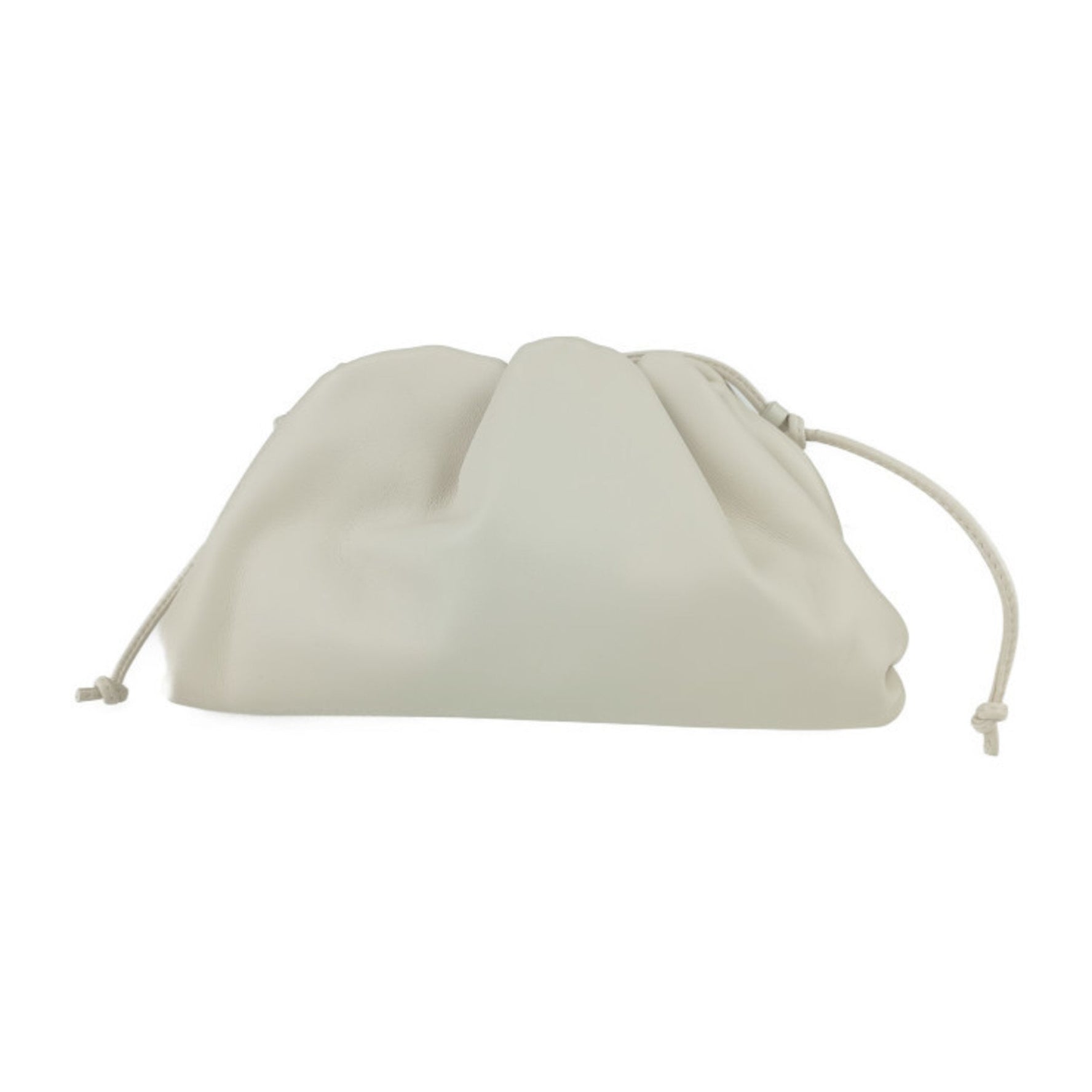 BOTTEGA VENETA Bottega Veneta Shoulder Bag Mini The Pouch VCP40 PLASTER Light Beige Leather Women's Clutch