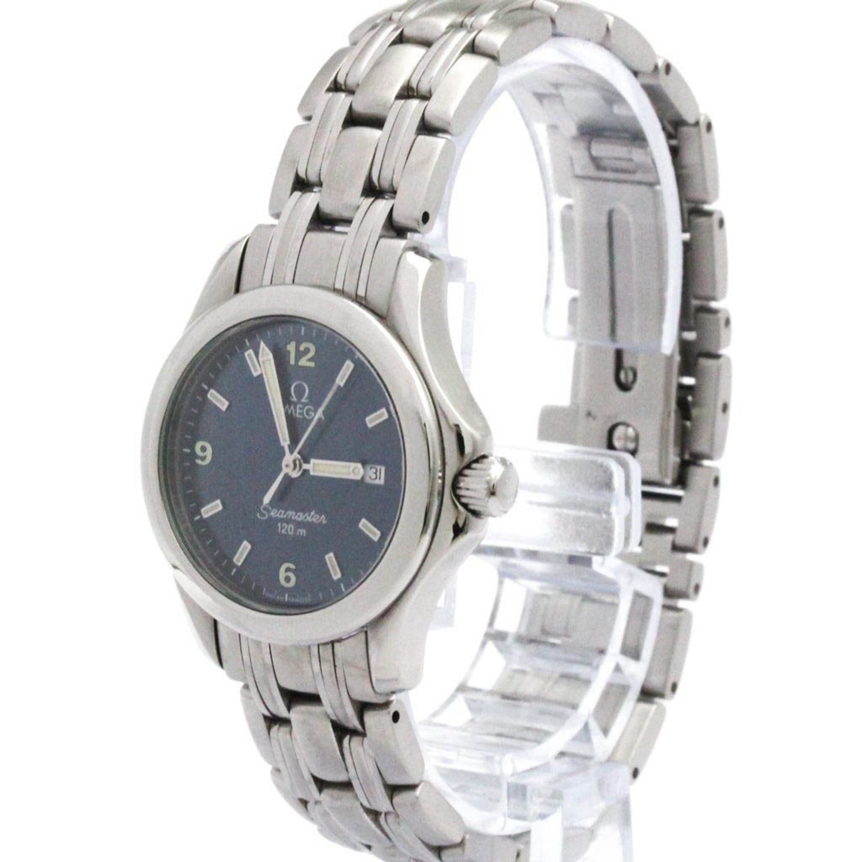 OMEGA Seamaster 120M Steel Quartz Ladies Watch 2571.83 Polished