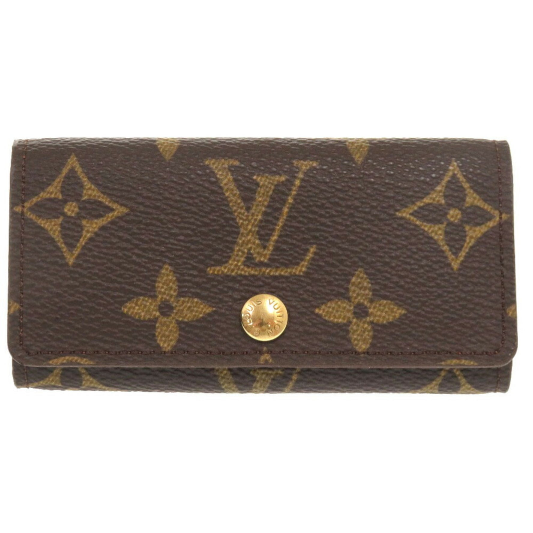 Louis Vuitton Multicle 4 Monogram key case LV 1262 LOUIS VUITTON