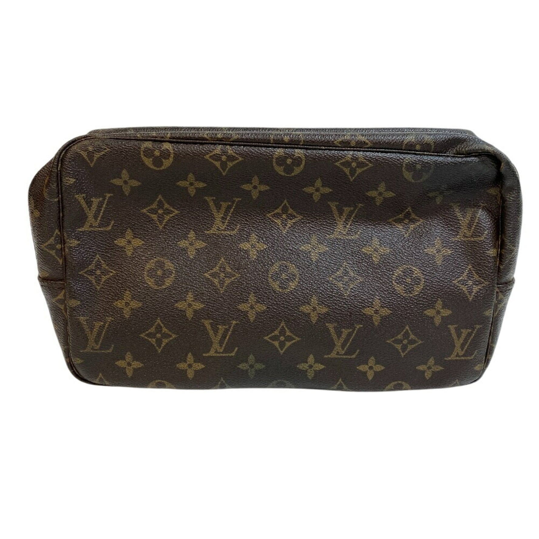 LOUIS VUITTON True Toilet 28 Monogram Pouch Unisex