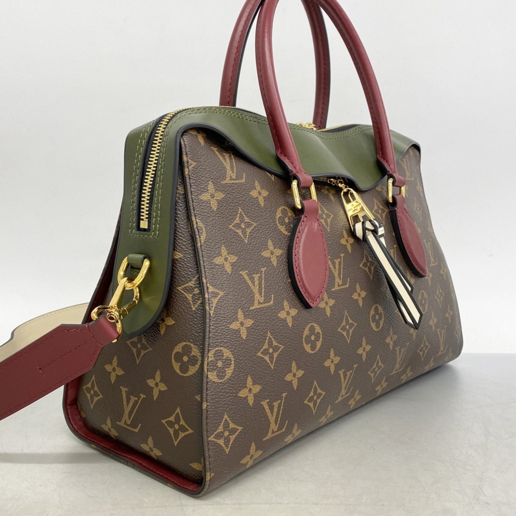 Louis Vuitton Monogram Tuileries Tote Brown/Khaki Bag