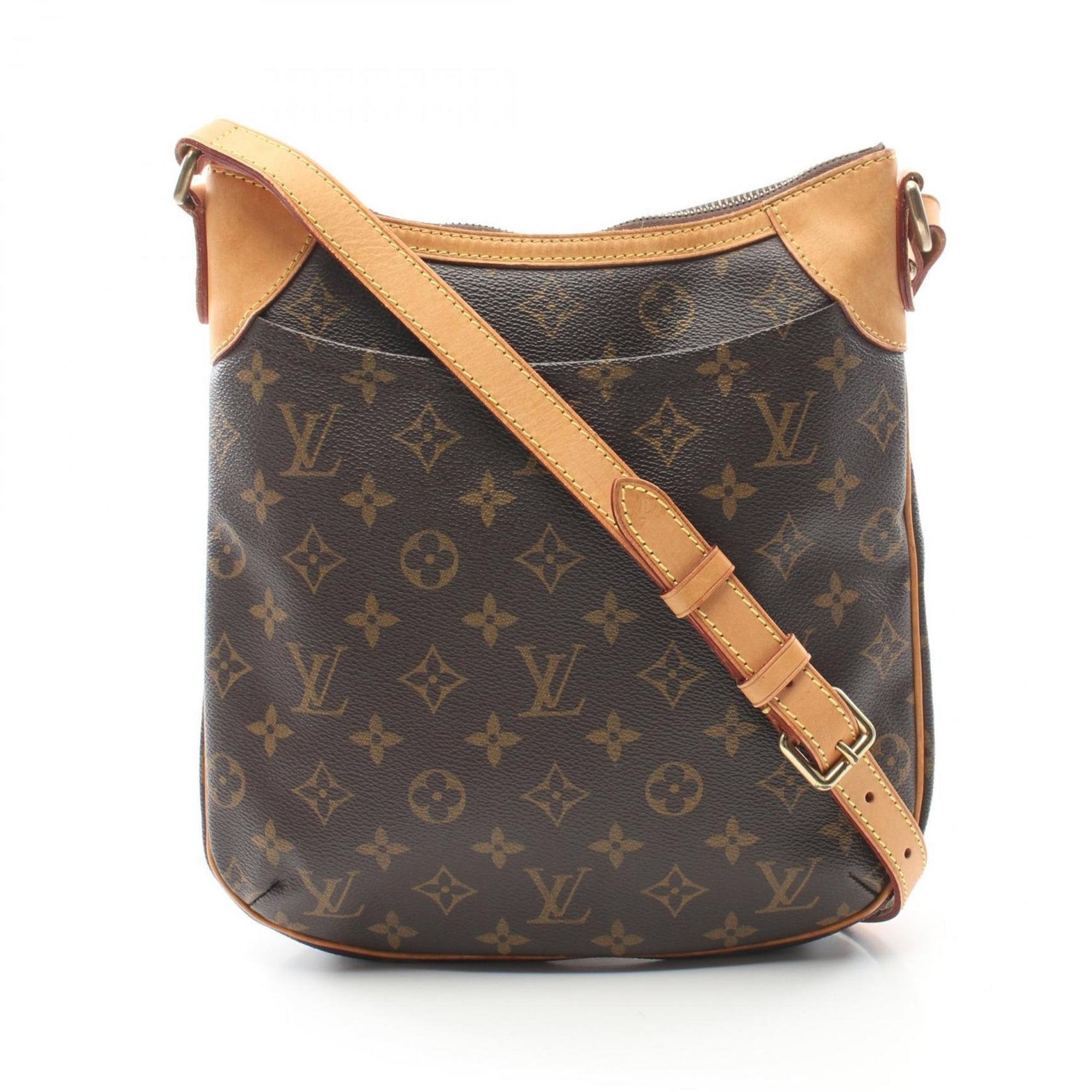 Louis Vuitton Odeon PM Shoulder Bag Coated Canvas Leather Monogram