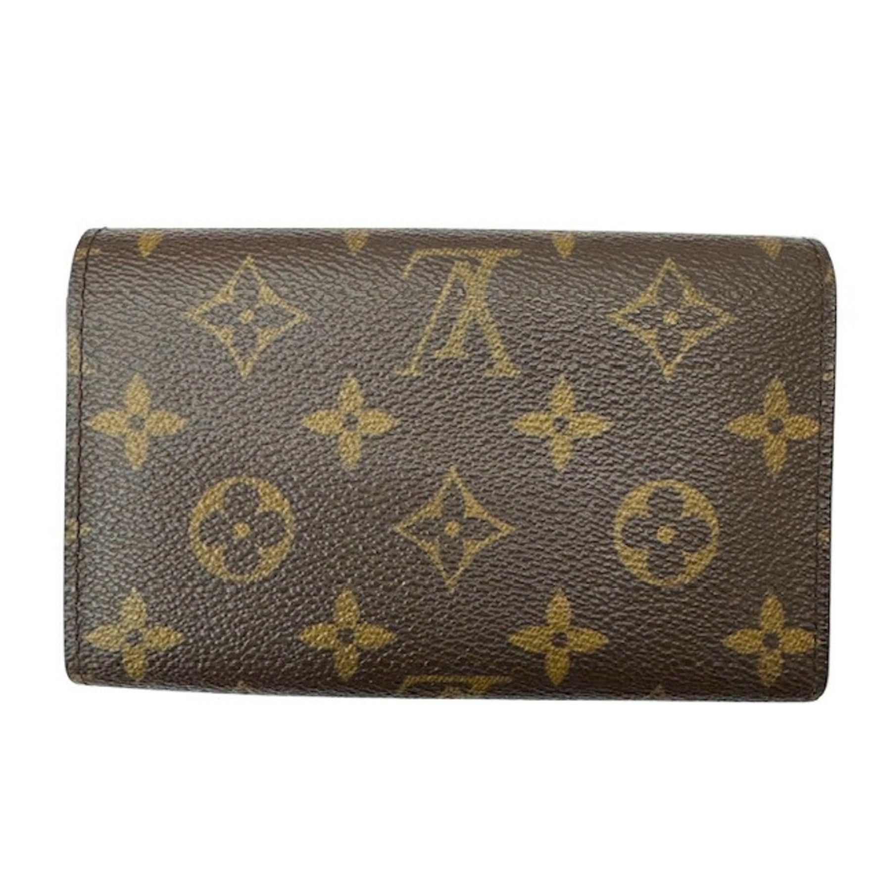 Louis Vuitton Portemonnay Biet Tresor L-shaped fold wallet Monogram Men's